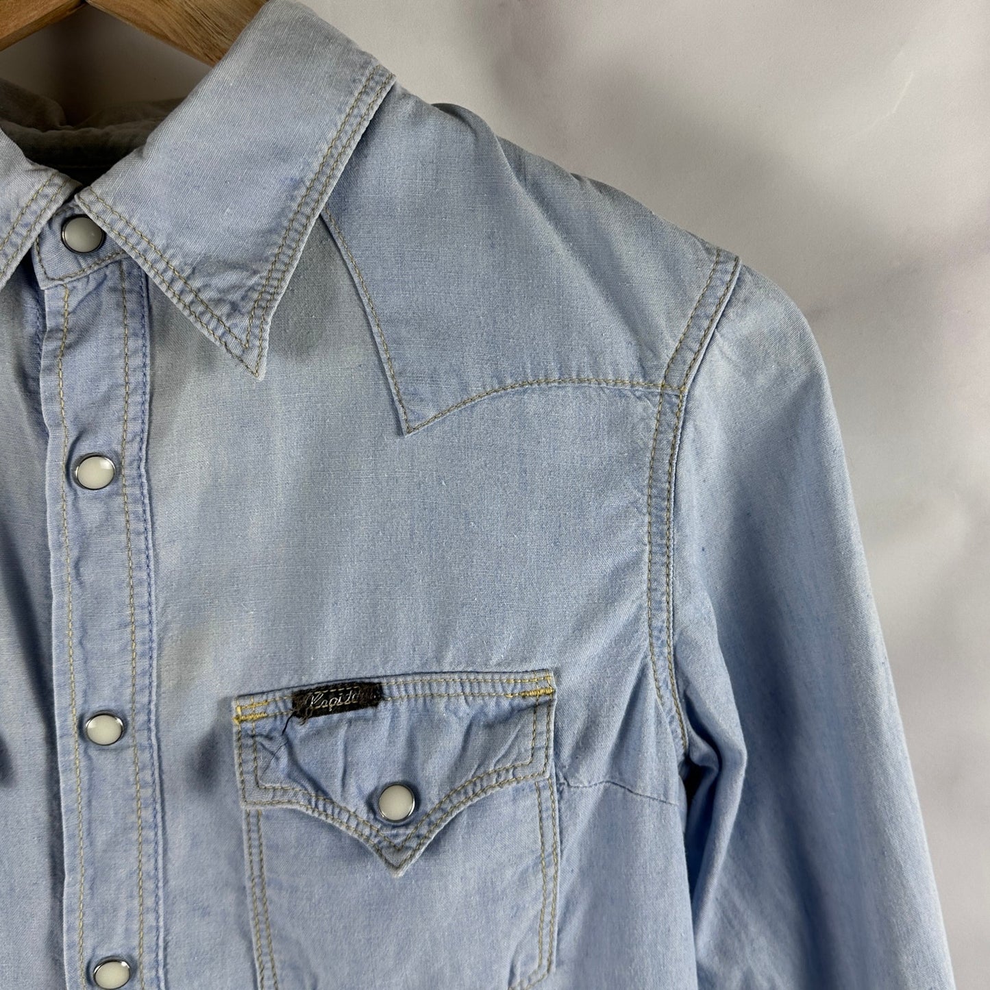 Kapital Baby Blue Western Shirt