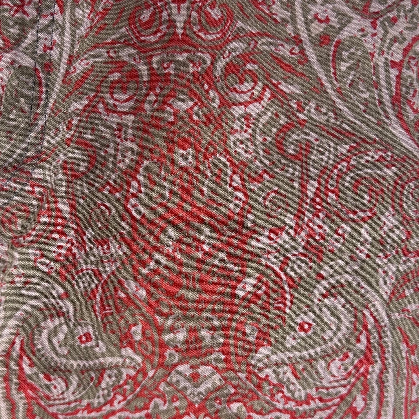 A.P.C. Waxed Paisley Rue de Fleurus Denim