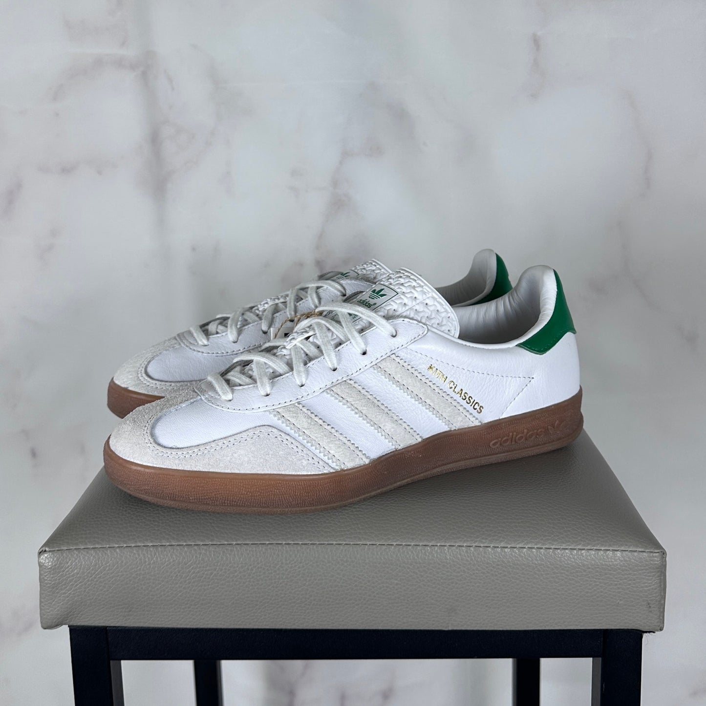Adidas x Kith Classics Gazelle Indoor White/Green