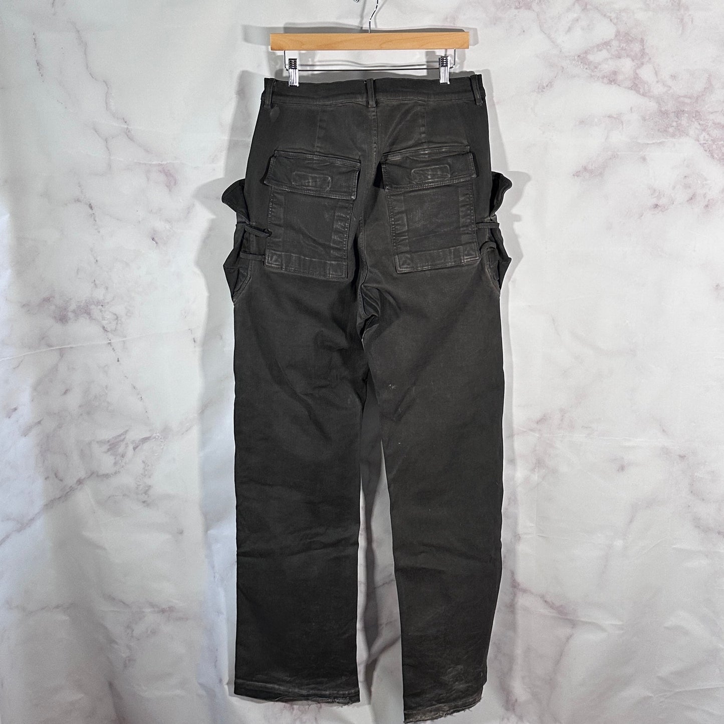 Rick Owens Lido S/S24 Dark Dust Stefan Cargo Pants