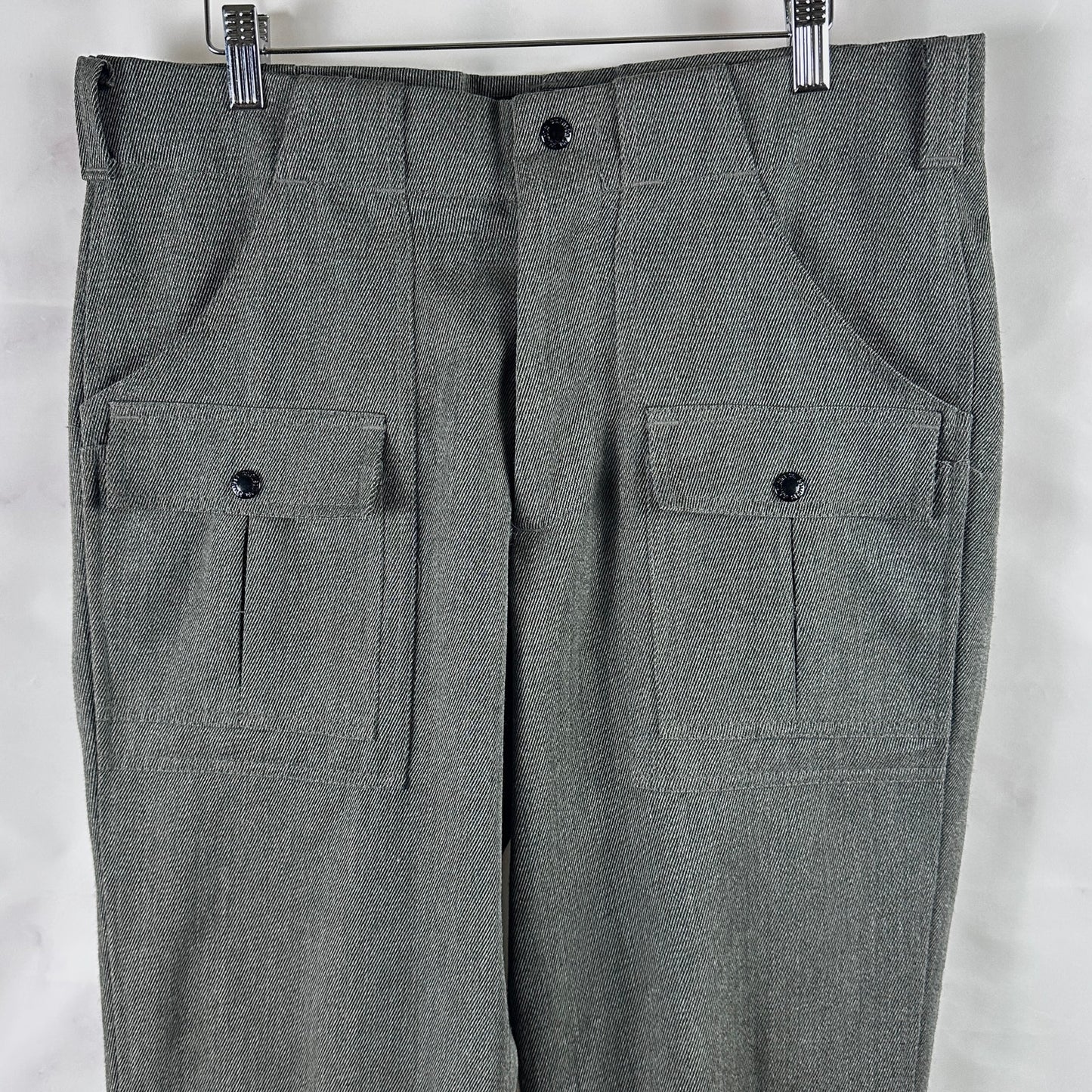 Vintage Filson Wool Whipcord Grey Cargo Pants
