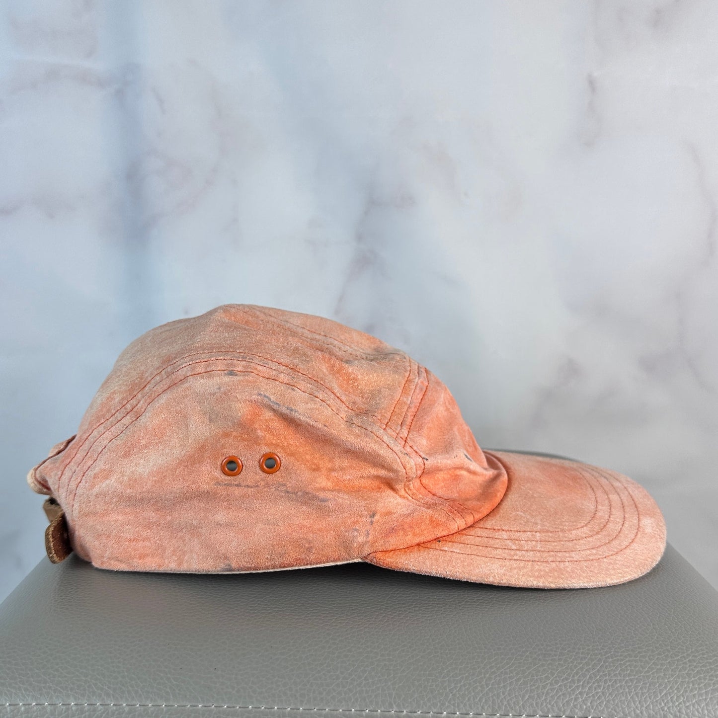 Hender Scheme Pigskin Jet 5-Panel Orange Hat
