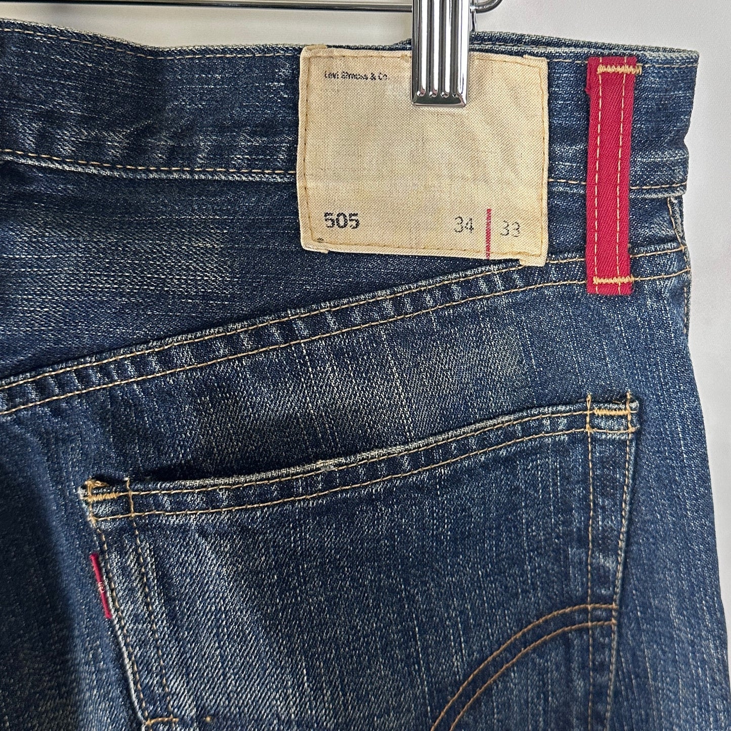 Levi’s Japan 505 Straight Blue Denim