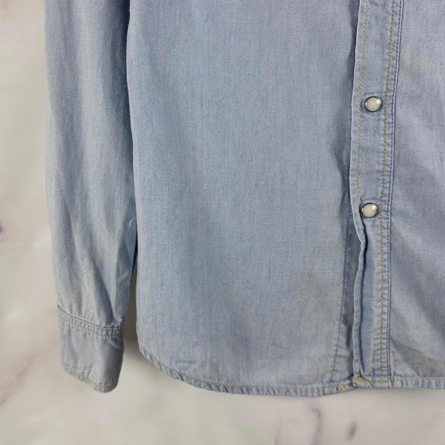 Kapital Baby Blue Western Shirt