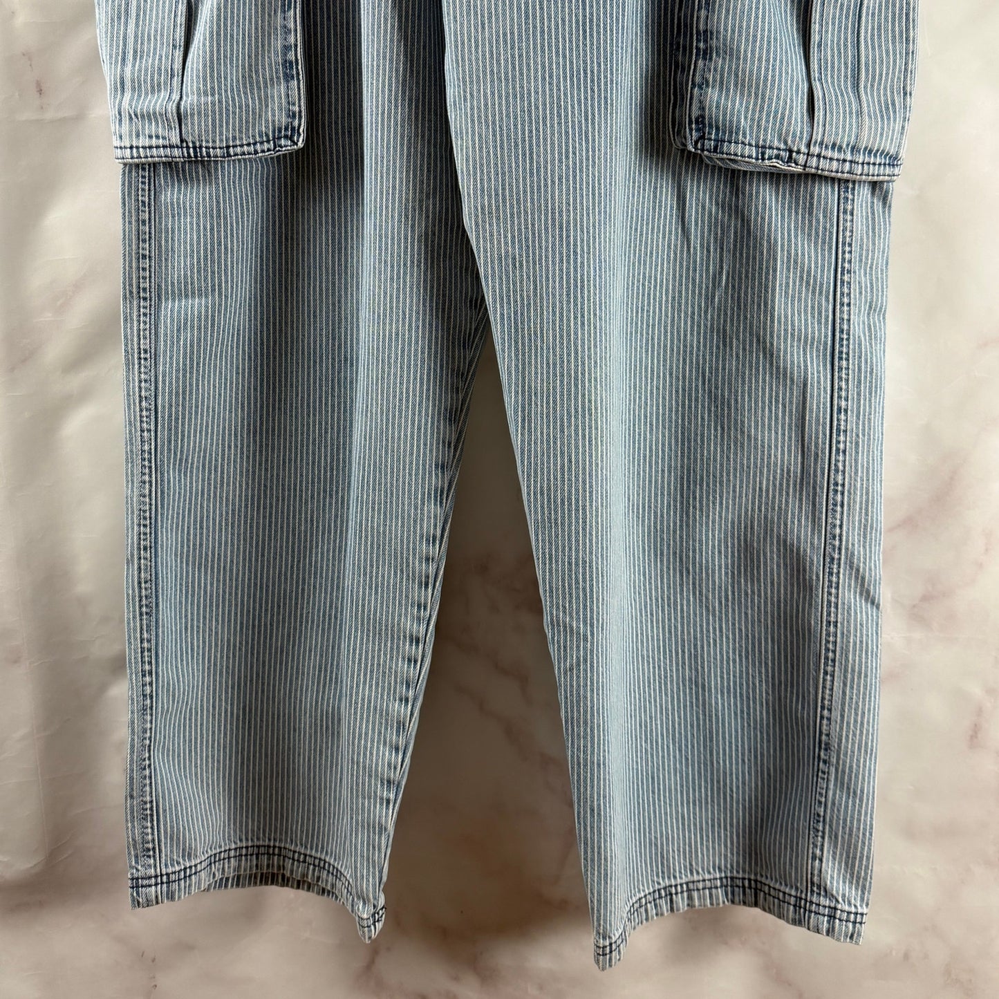Sean Wotherspoon x Gap Railroad Stripe Cargo Baggy Denim