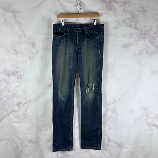 Givenchy Paris Distressed Denim