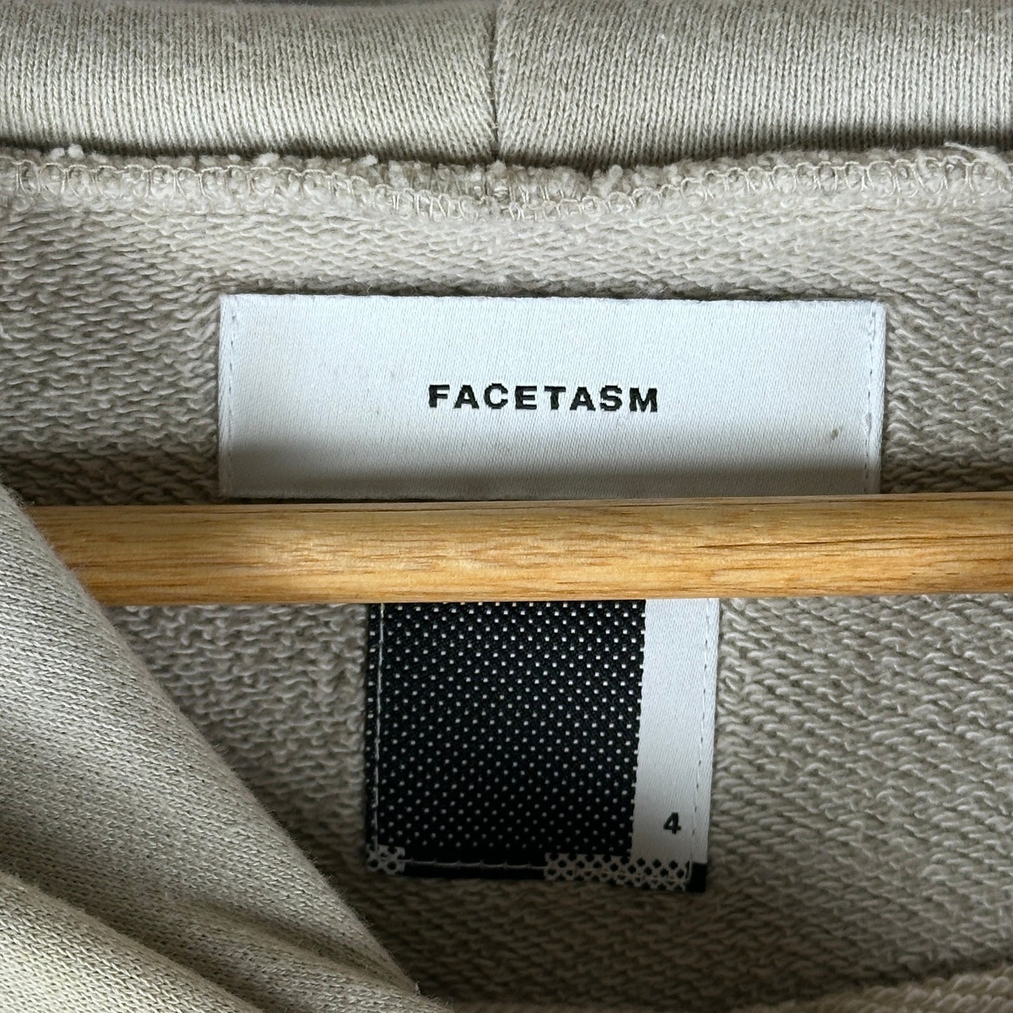 Facetasm Zip Waffle Hoodie