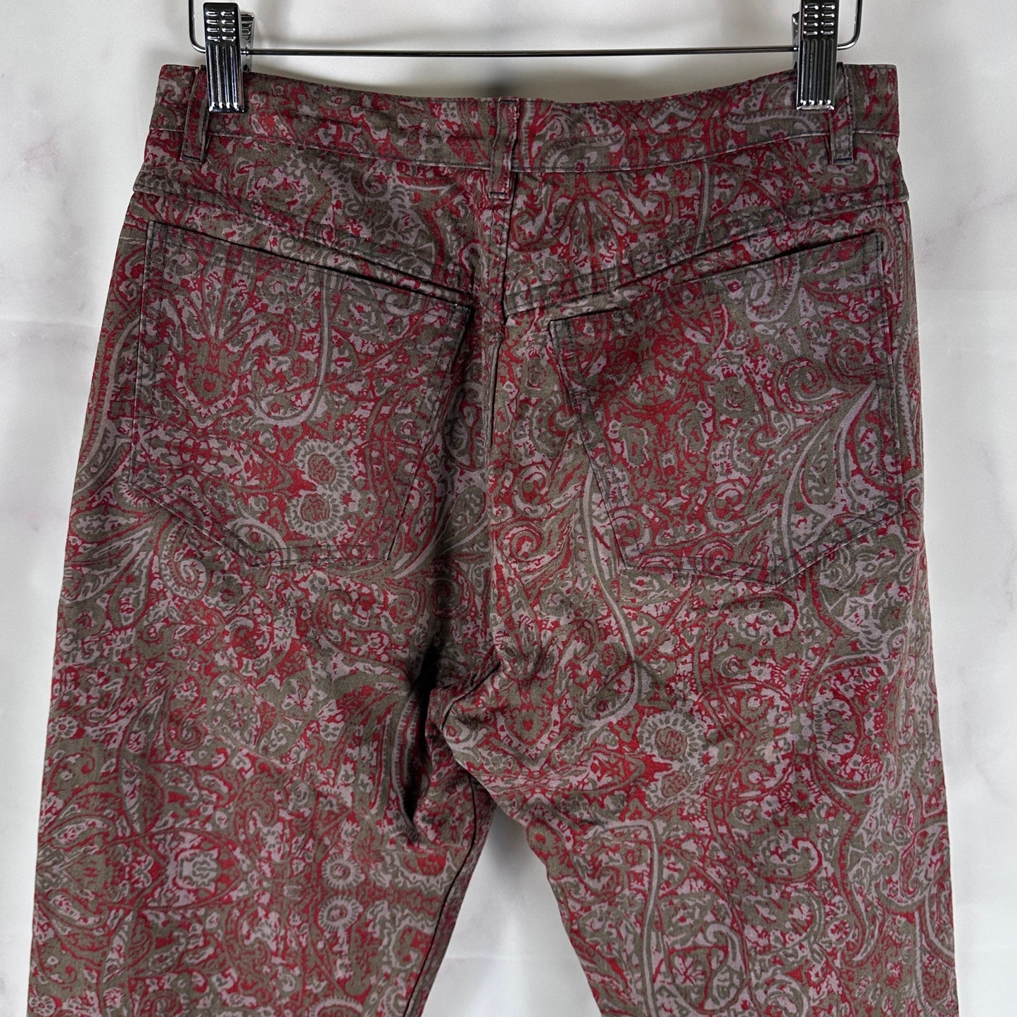 A.P.C. Waxed Paisley Rue de Fleurus Denim