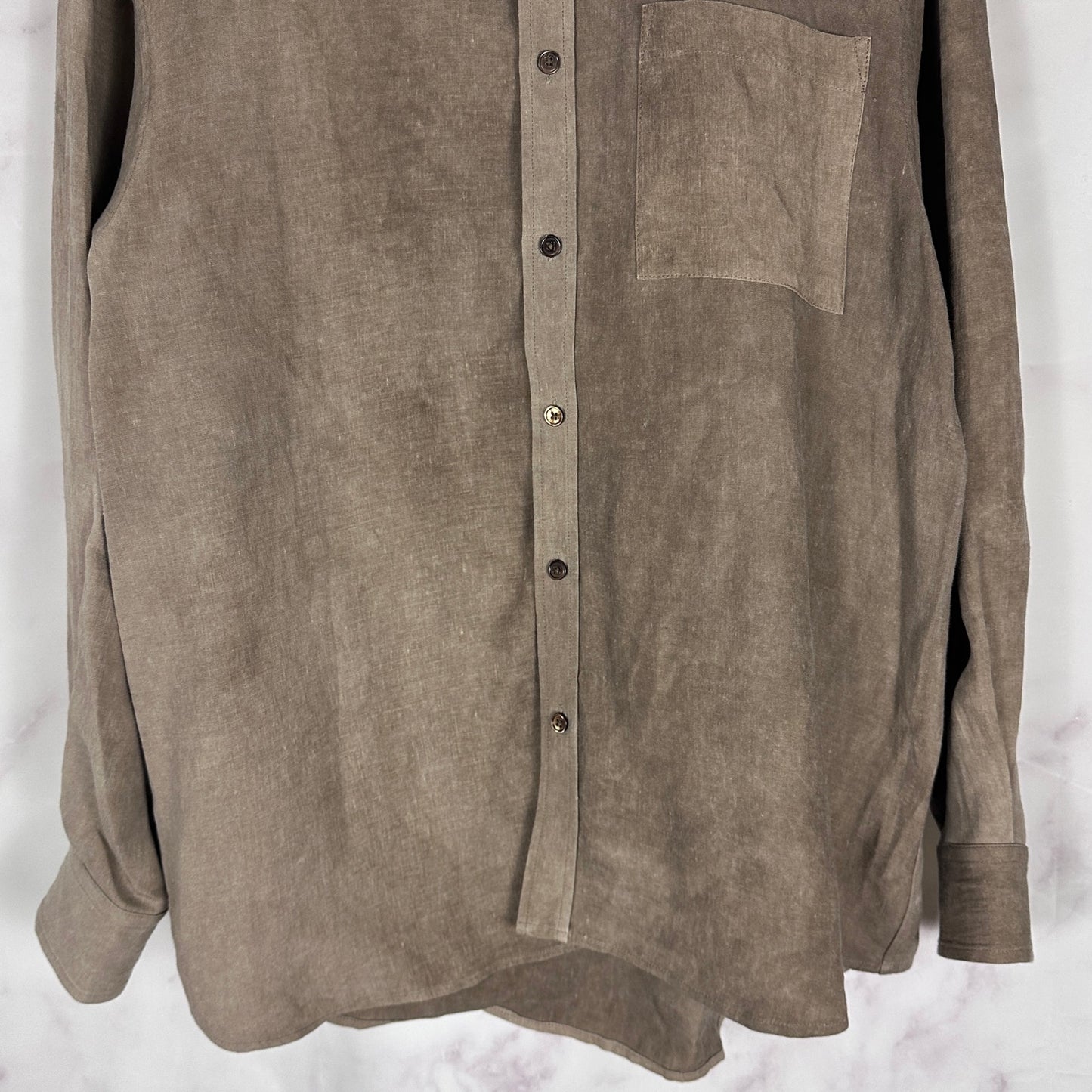 Colbo NYC Linen Greige Wash TK Shirt