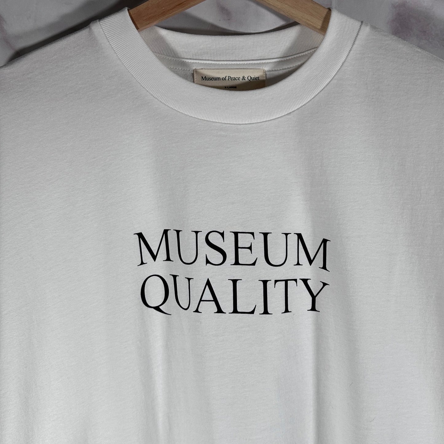 Museum of Peace and Quiet ‘Museum Quality’ White Tee