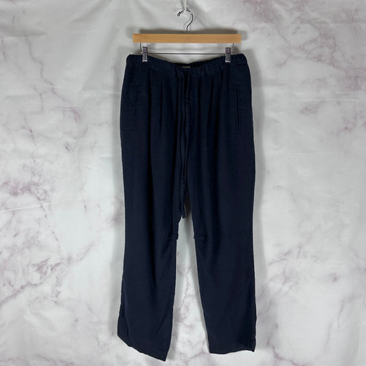 Massimo Alba Navy Cashmere Knit Pants