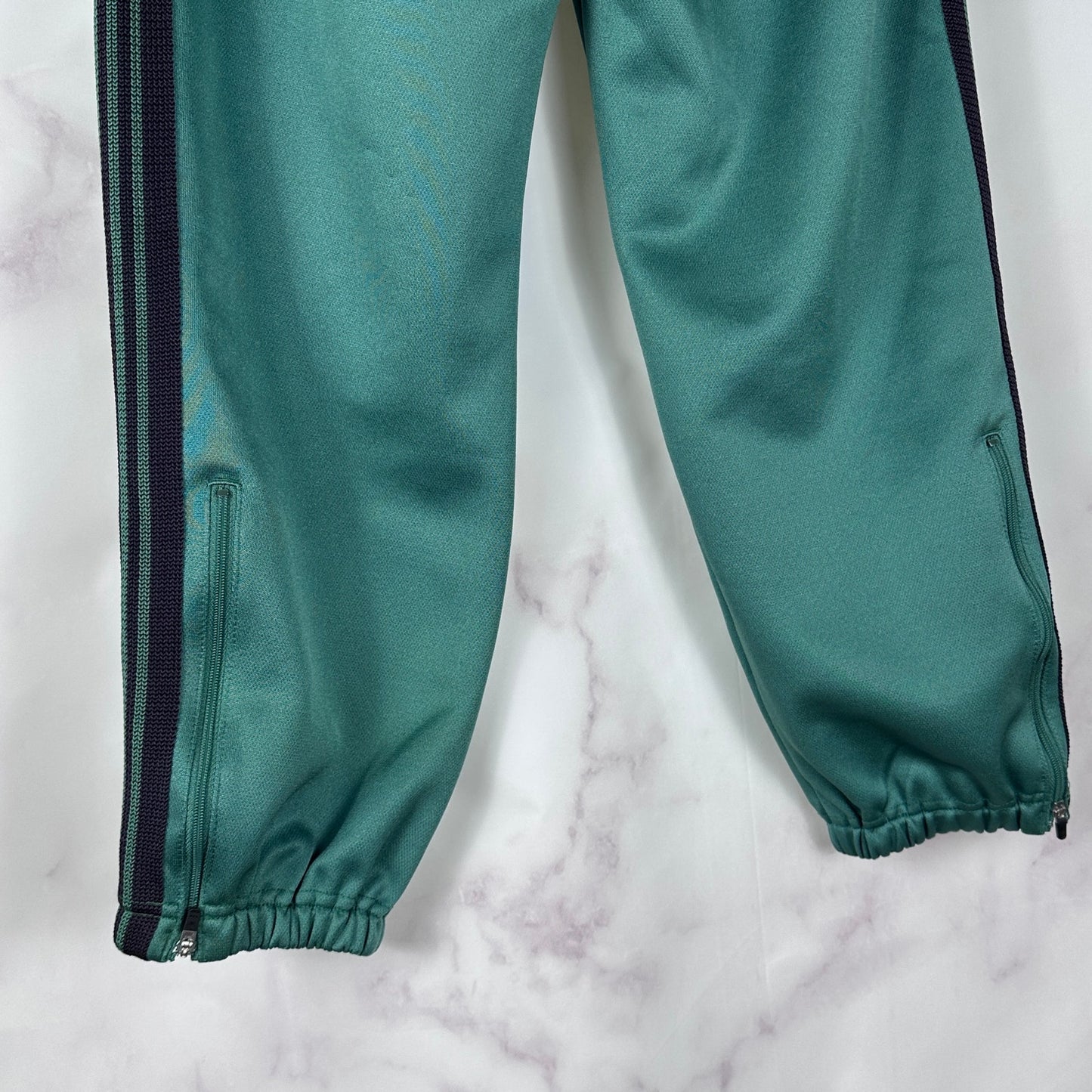 Needles Green Pleated Track Pant Jogger