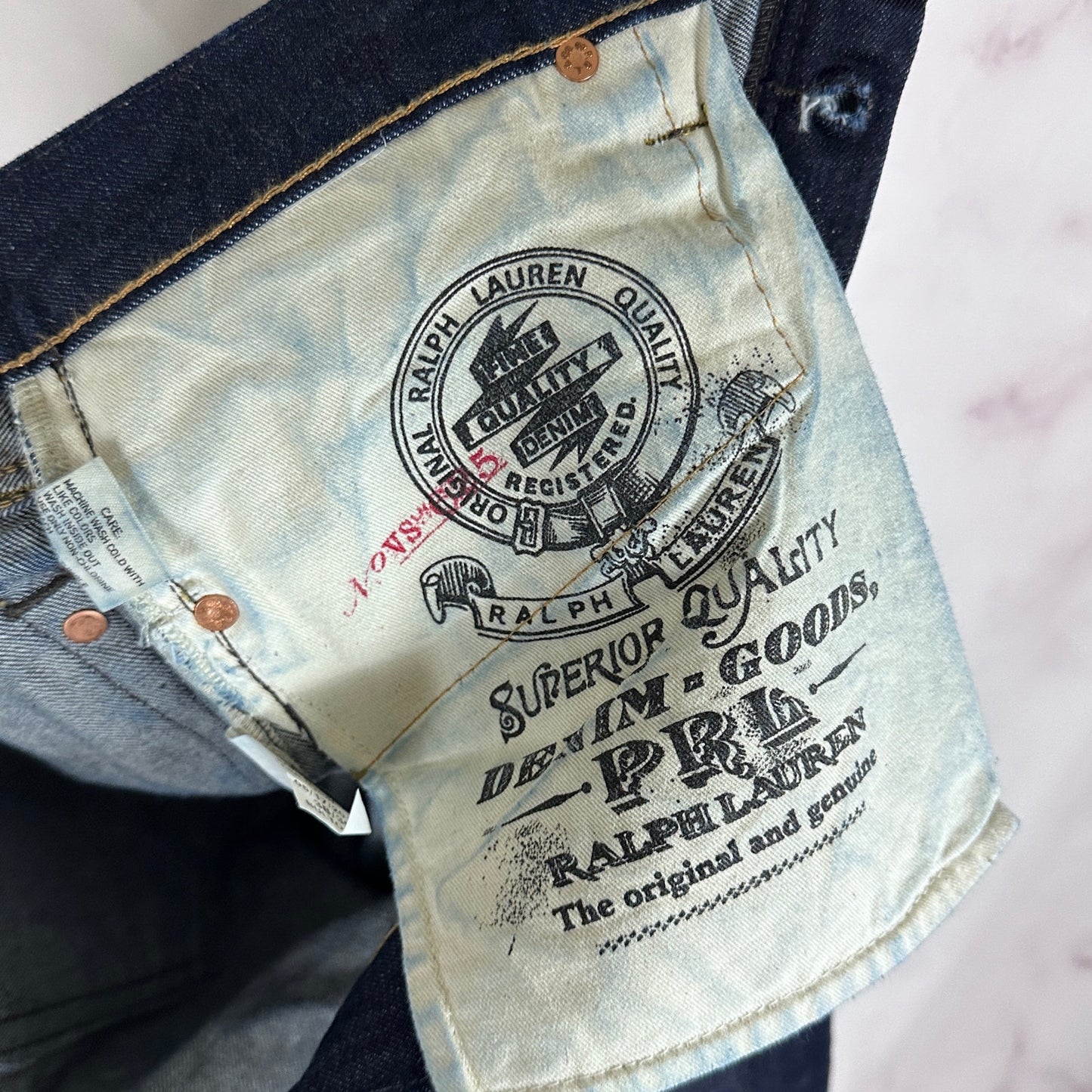 Polo Ralph Lauren PRL 867 Raw Selvedge Denim