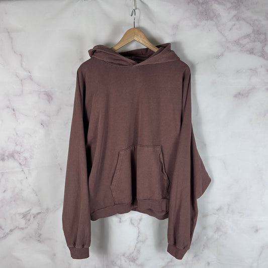 Los Angeles Apparel Mauve Oversized Wide Boxy Hoodie