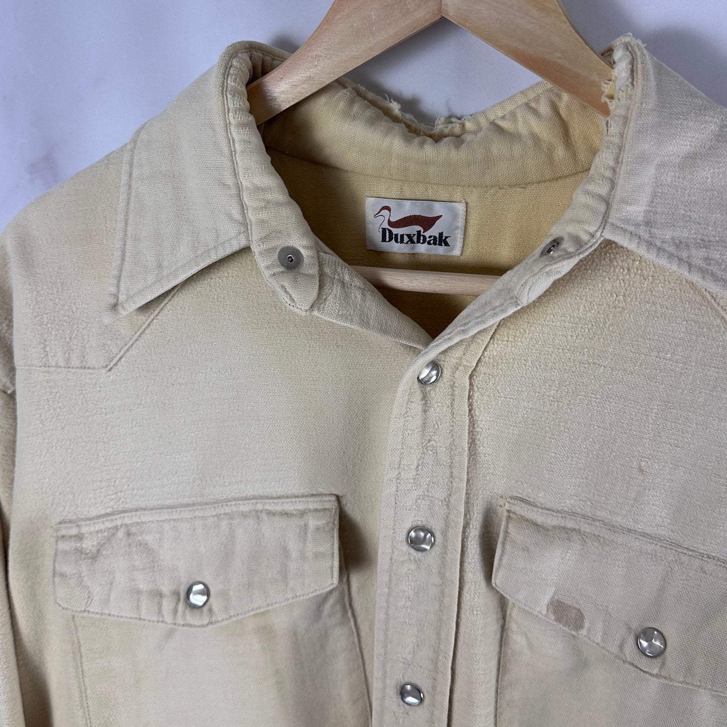 Vintage Duxbak Western Pearl Snap Shirt