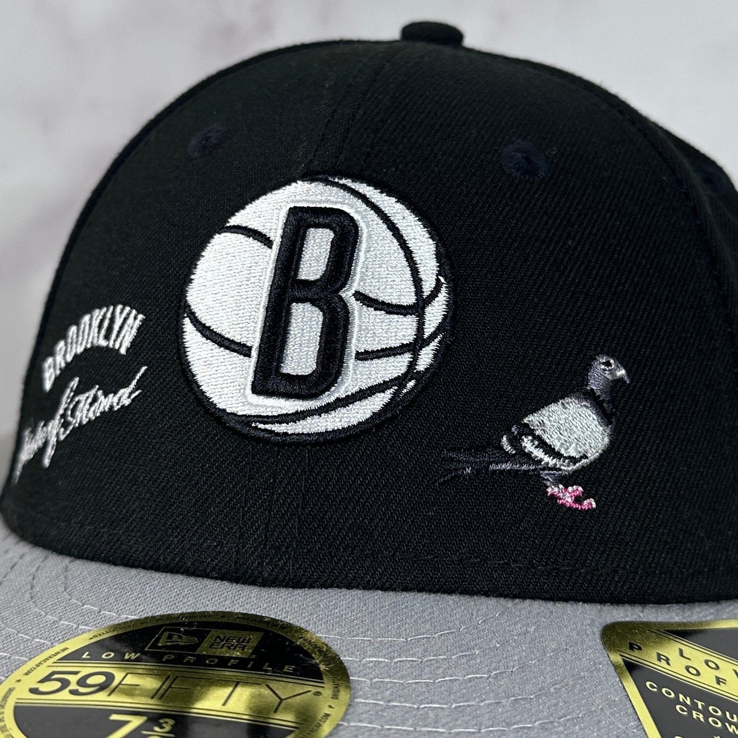 New Era x Staple Brooklyn Nets World Renown Black/Grey Fitted