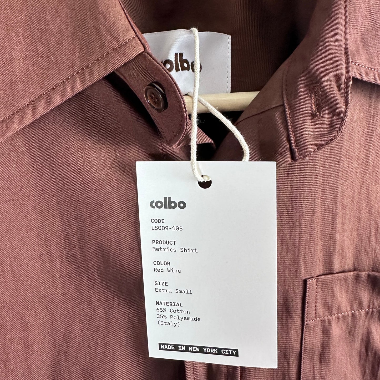 Colbo Red Wine Metrics Shirt