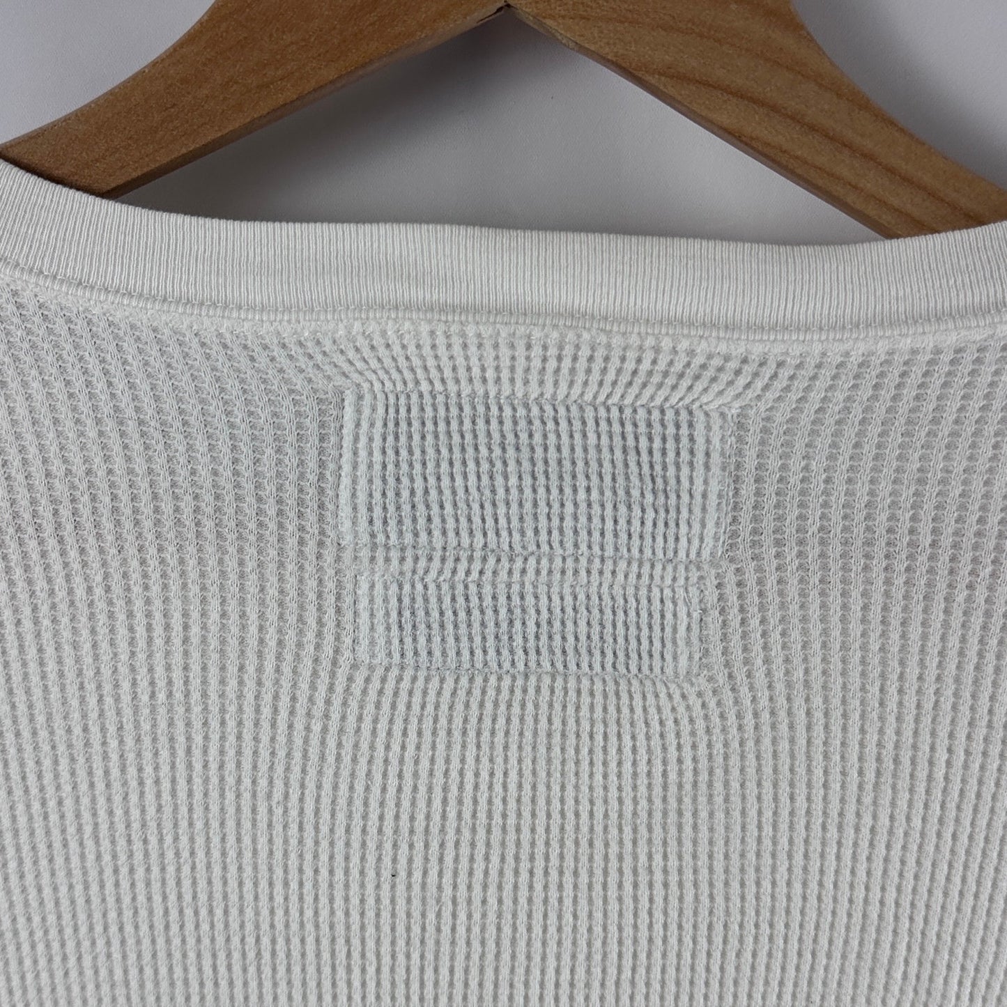 Neighborhood Dirty Co. White Waffle Longsleeve Thermal