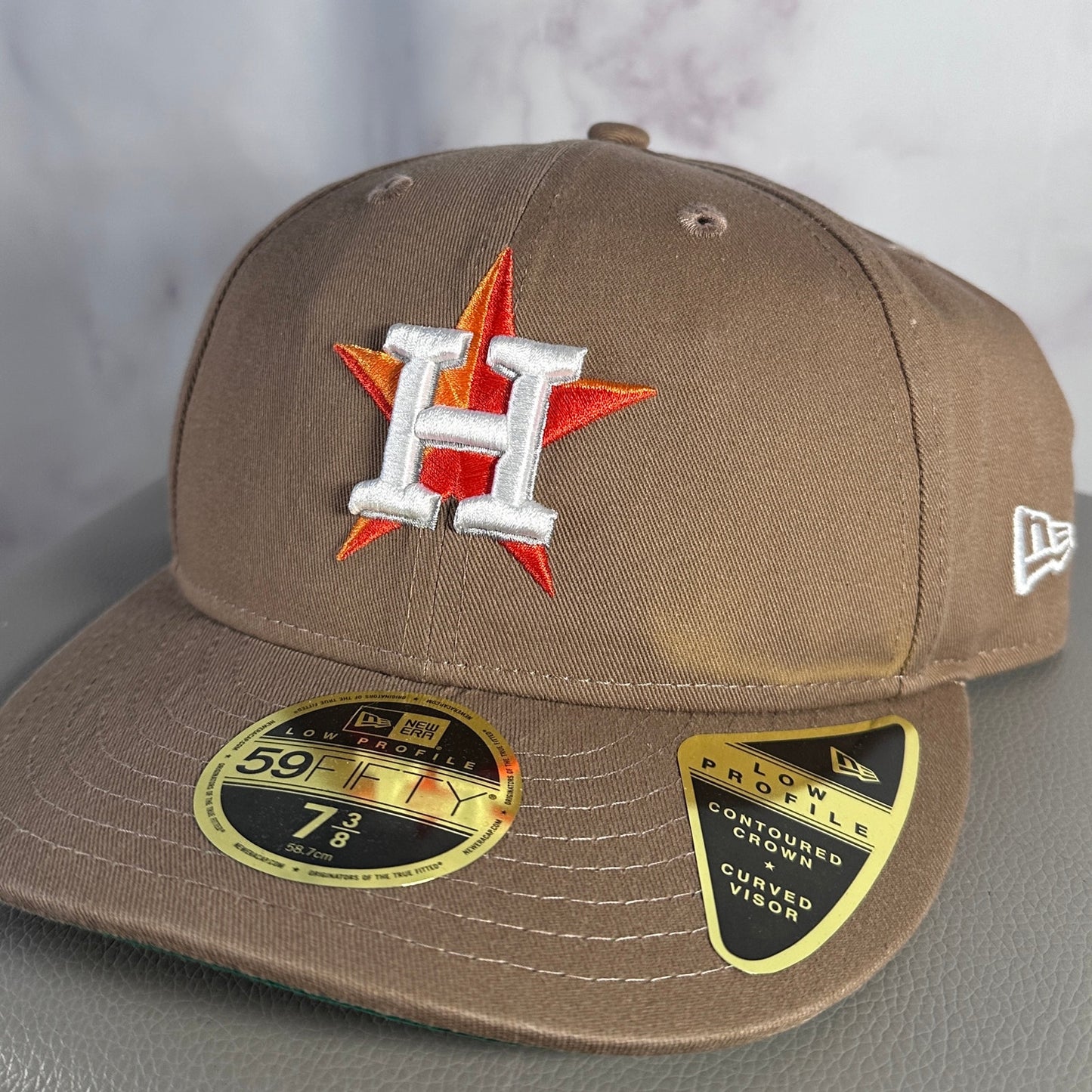 New Era Houston Astros 59Fifty Tan Fitted Hat