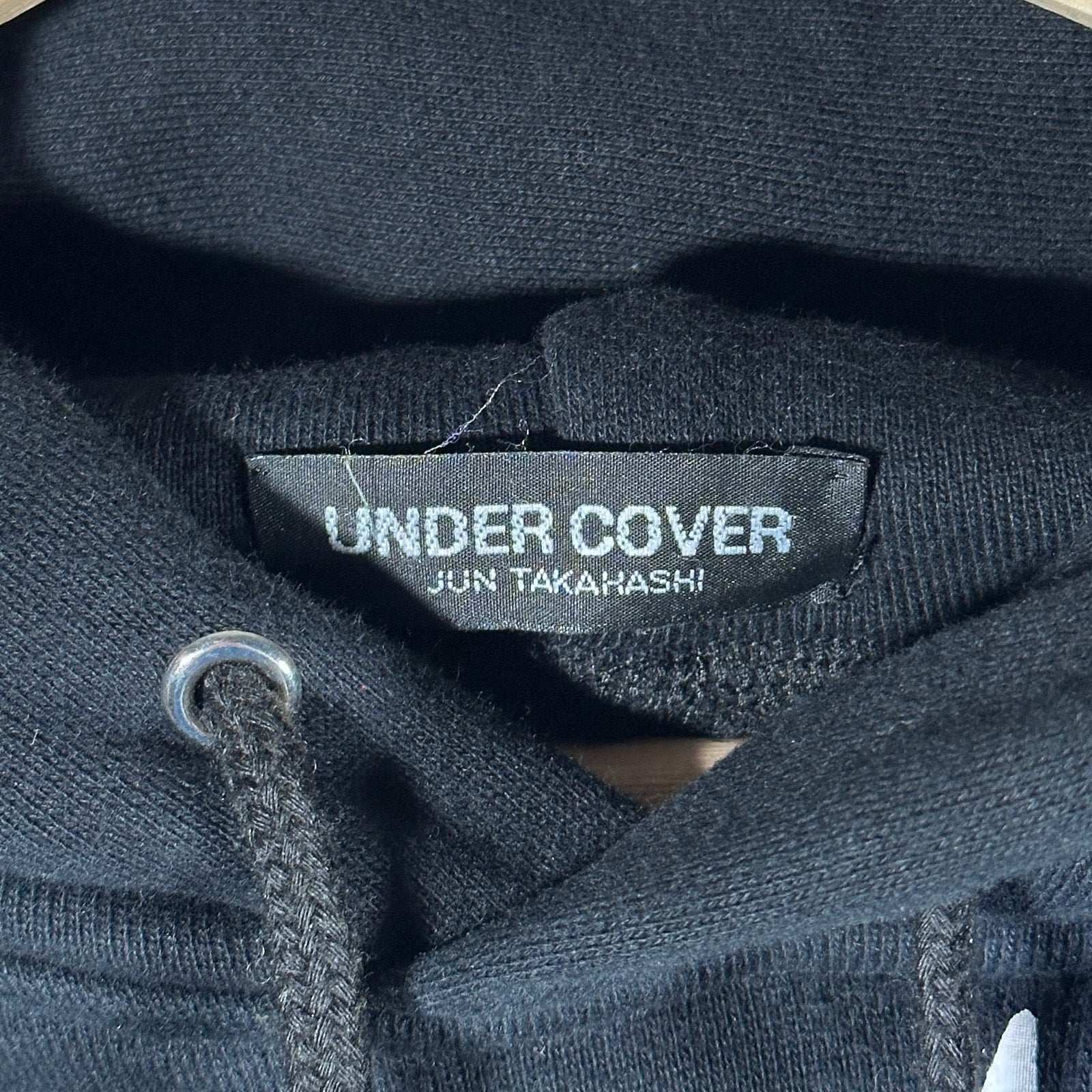 Undercover x Girls Don’t Cry Black Text Hoodie