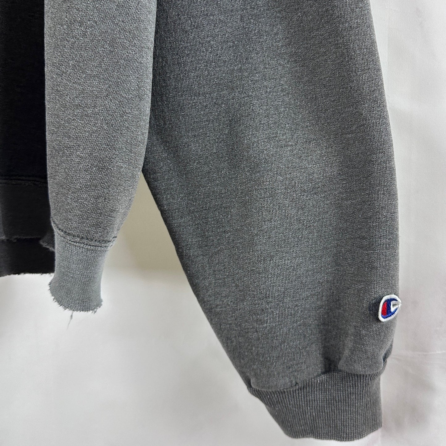Vintage Distressed Champion Grey Crewneck