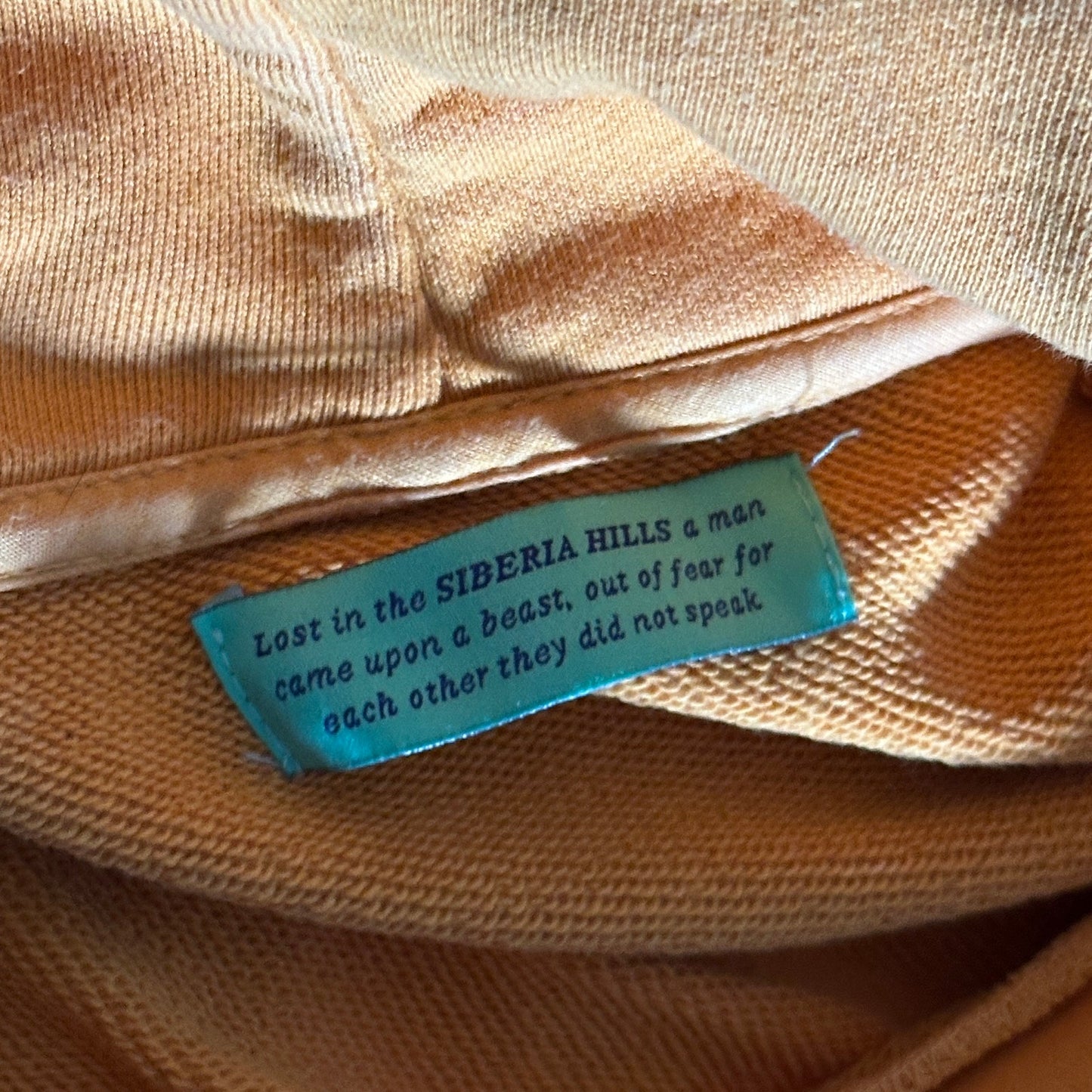 Siberia Hills Orange Arc Logo Hoodie