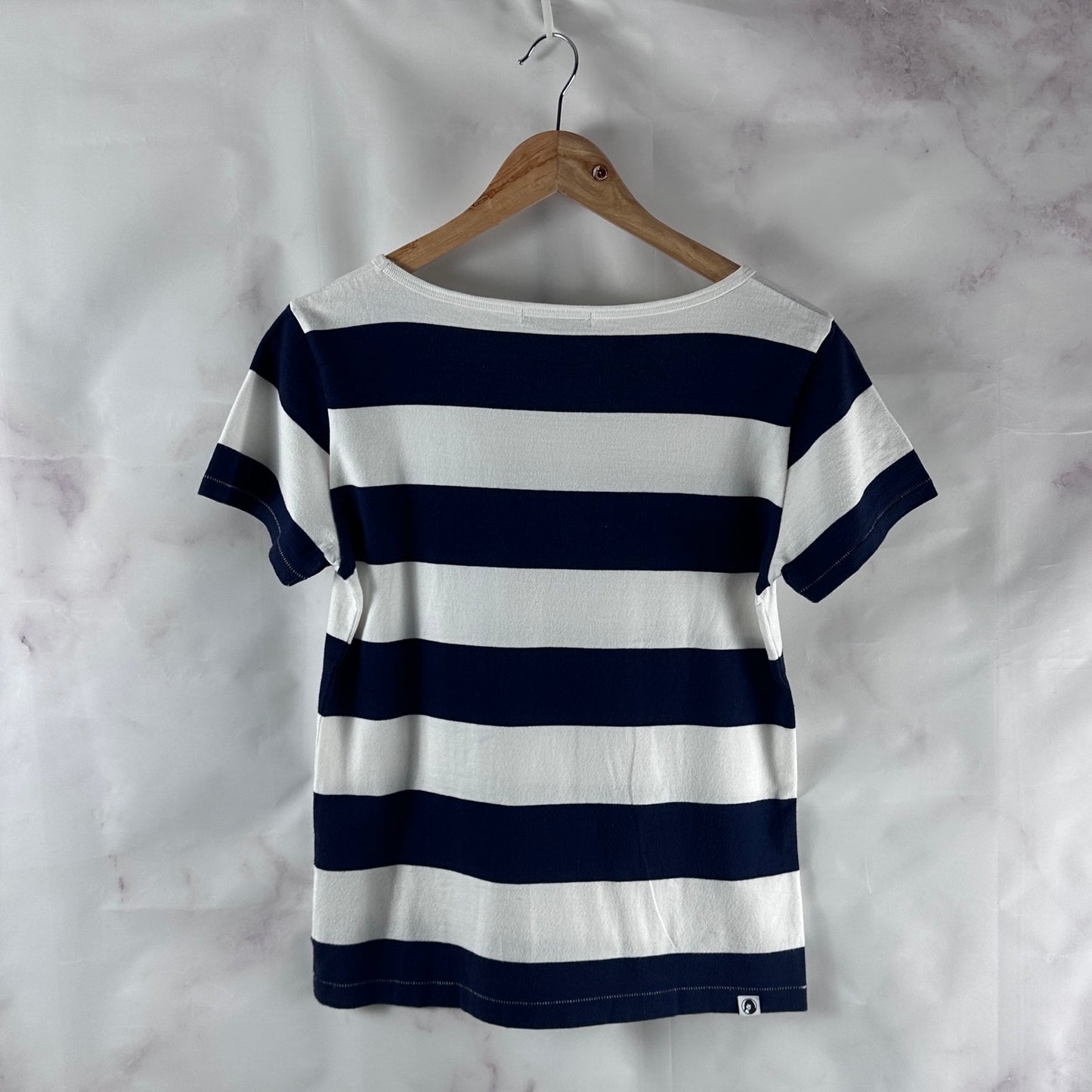 Hysteric Glamour Embroidered Striped Tee