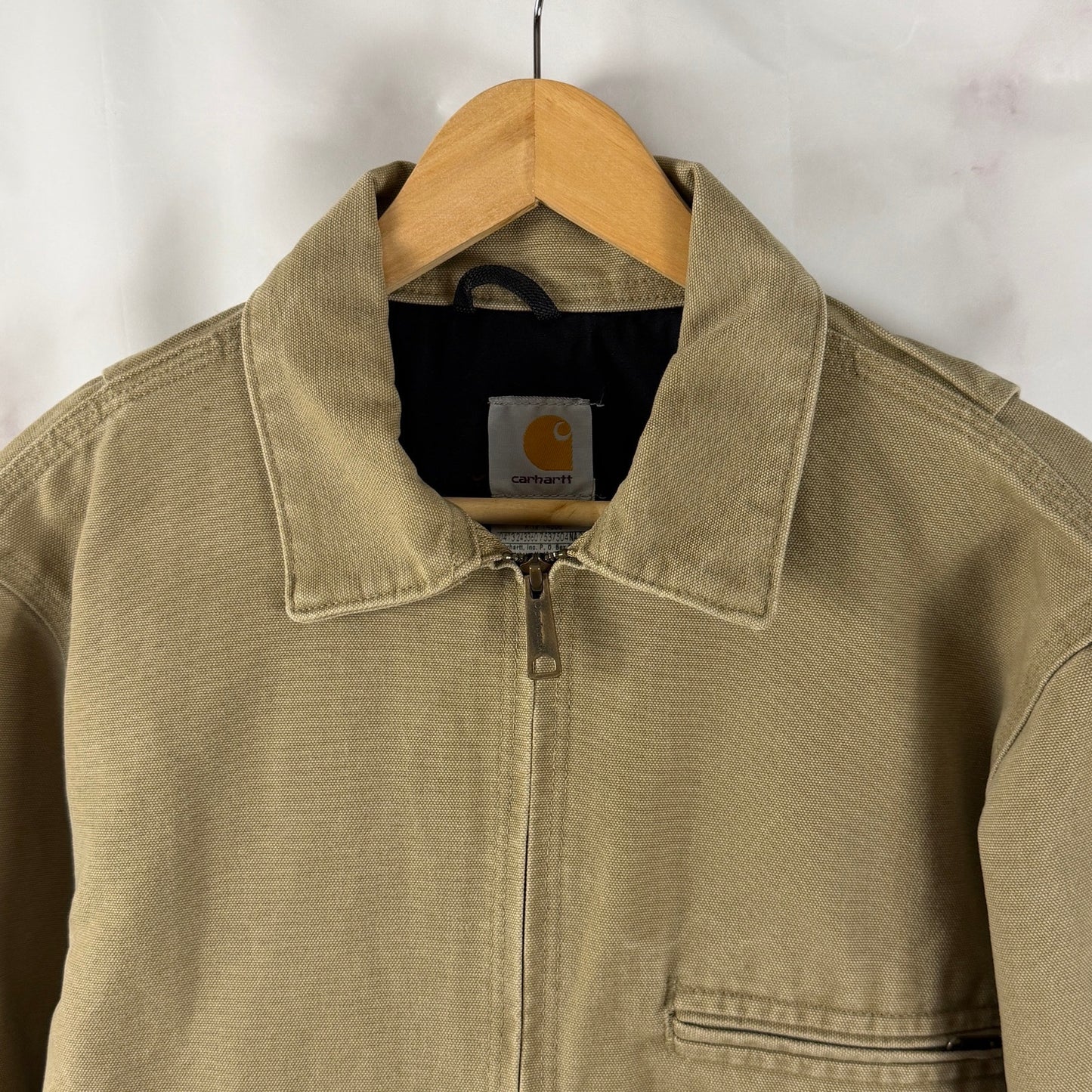 Carhartt Tan Traditional Detroit Chore Coat