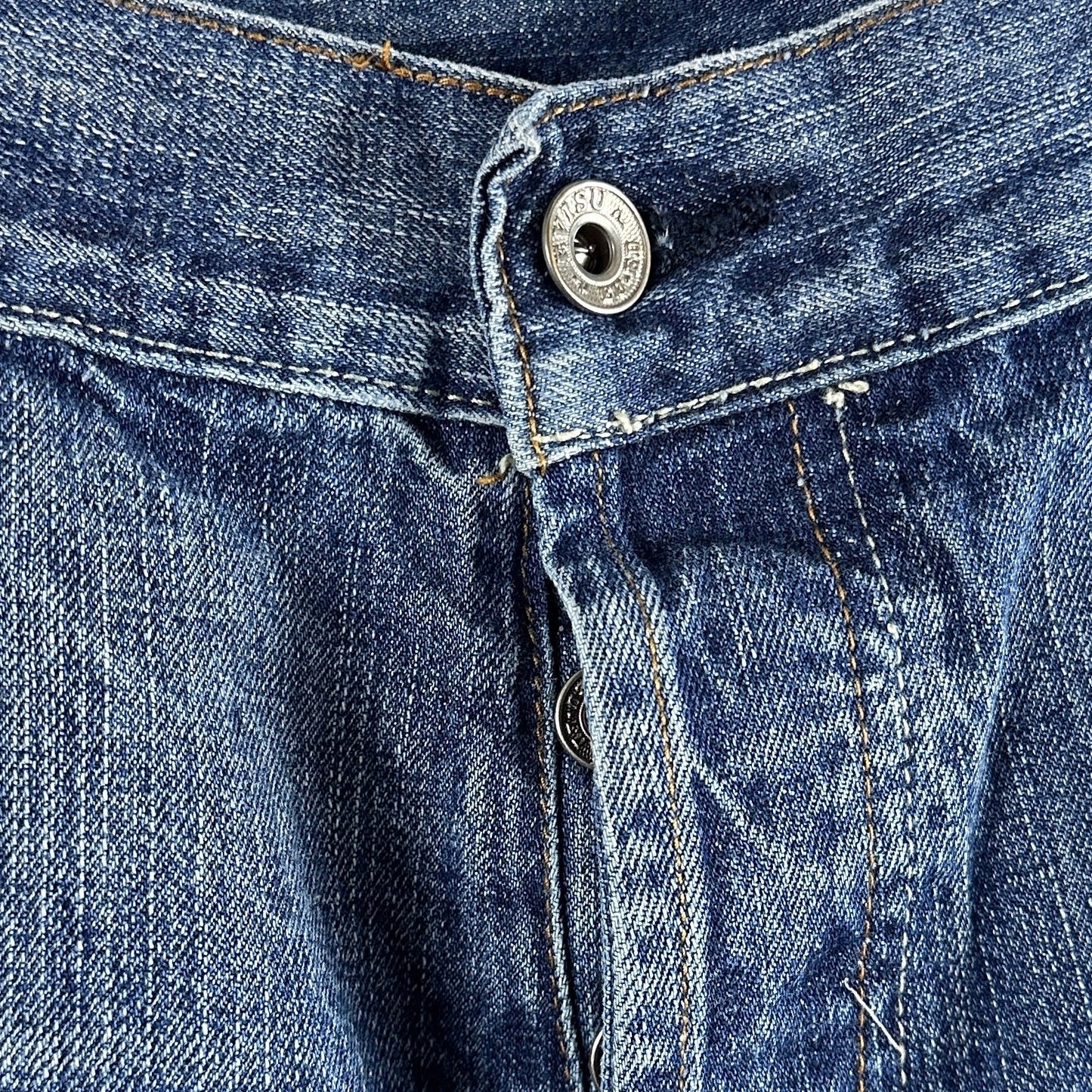 Evisu E.U. Straight Blue Denim