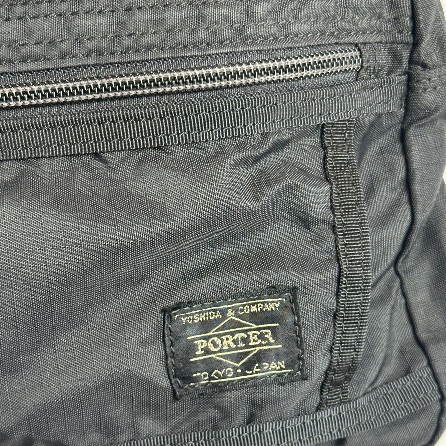 Porter Yoshida & Co. Black 2-Way Packable Tanker Backpack