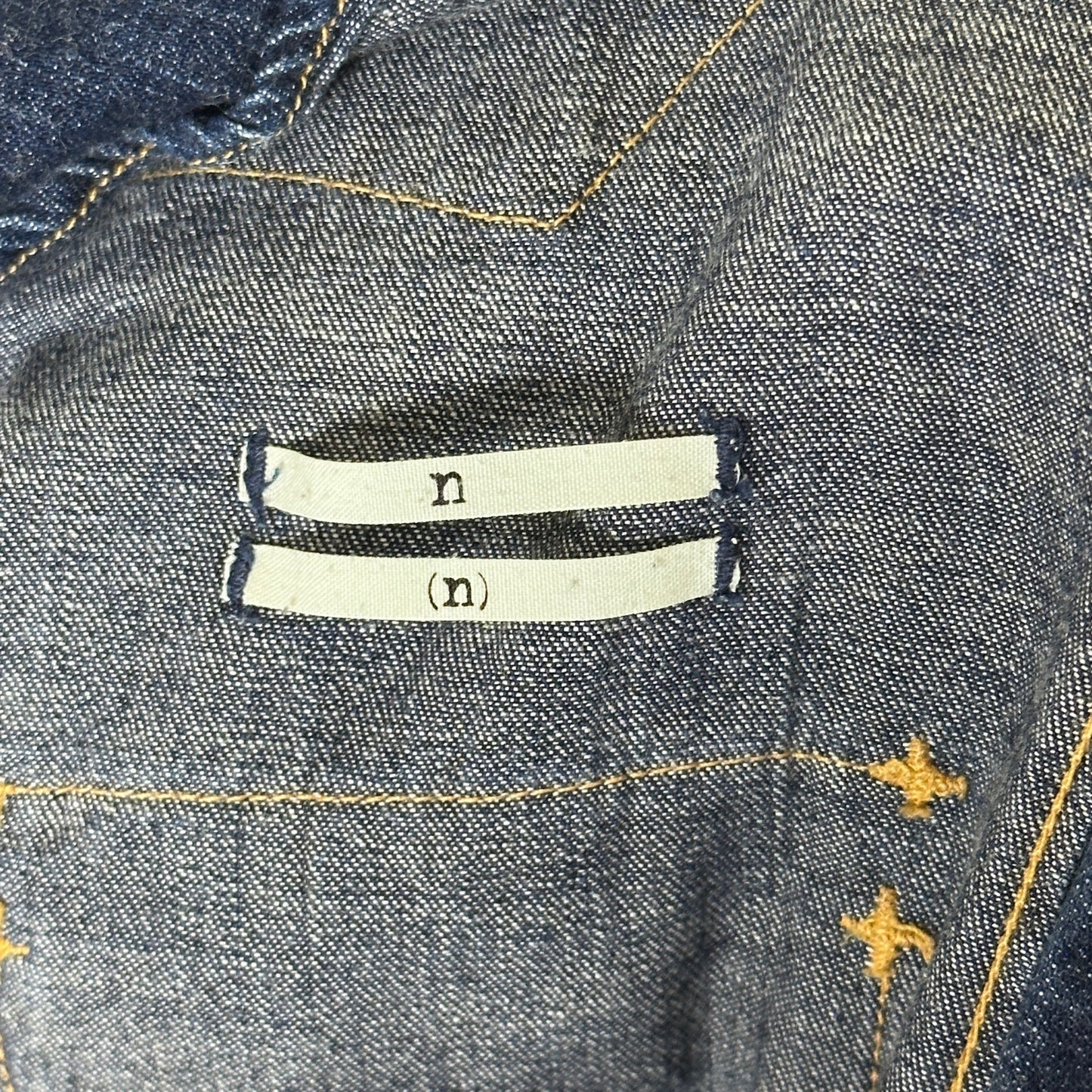 Number (N)ine A/W07 Denim Western Shirt