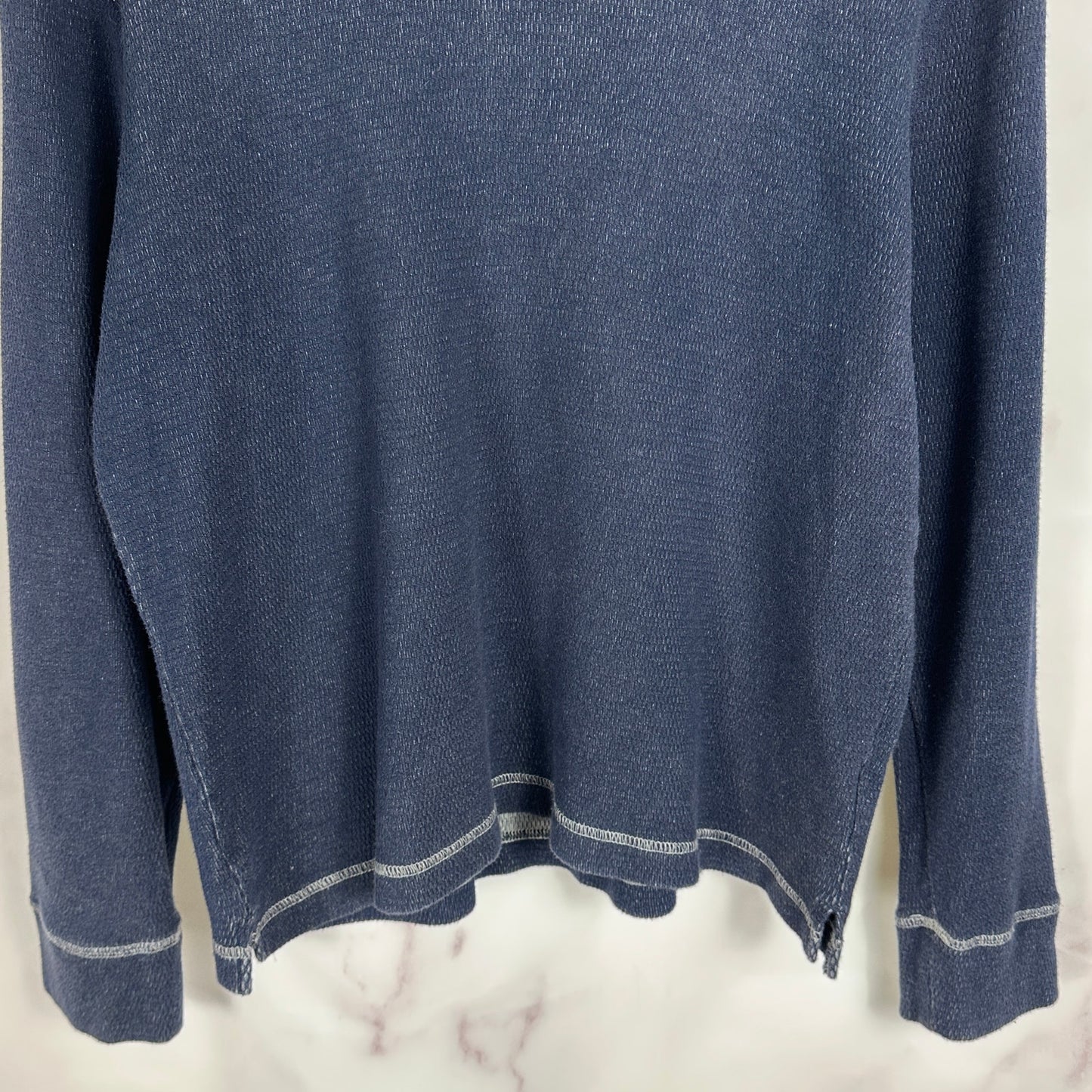 Beams Heart Navy Blue Crewneck Sweatshirt