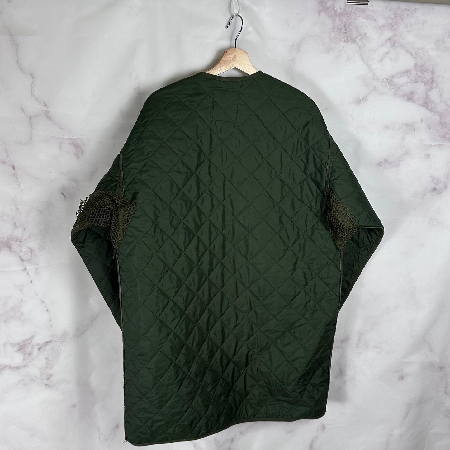 Vintage British Army Green Parka Liner