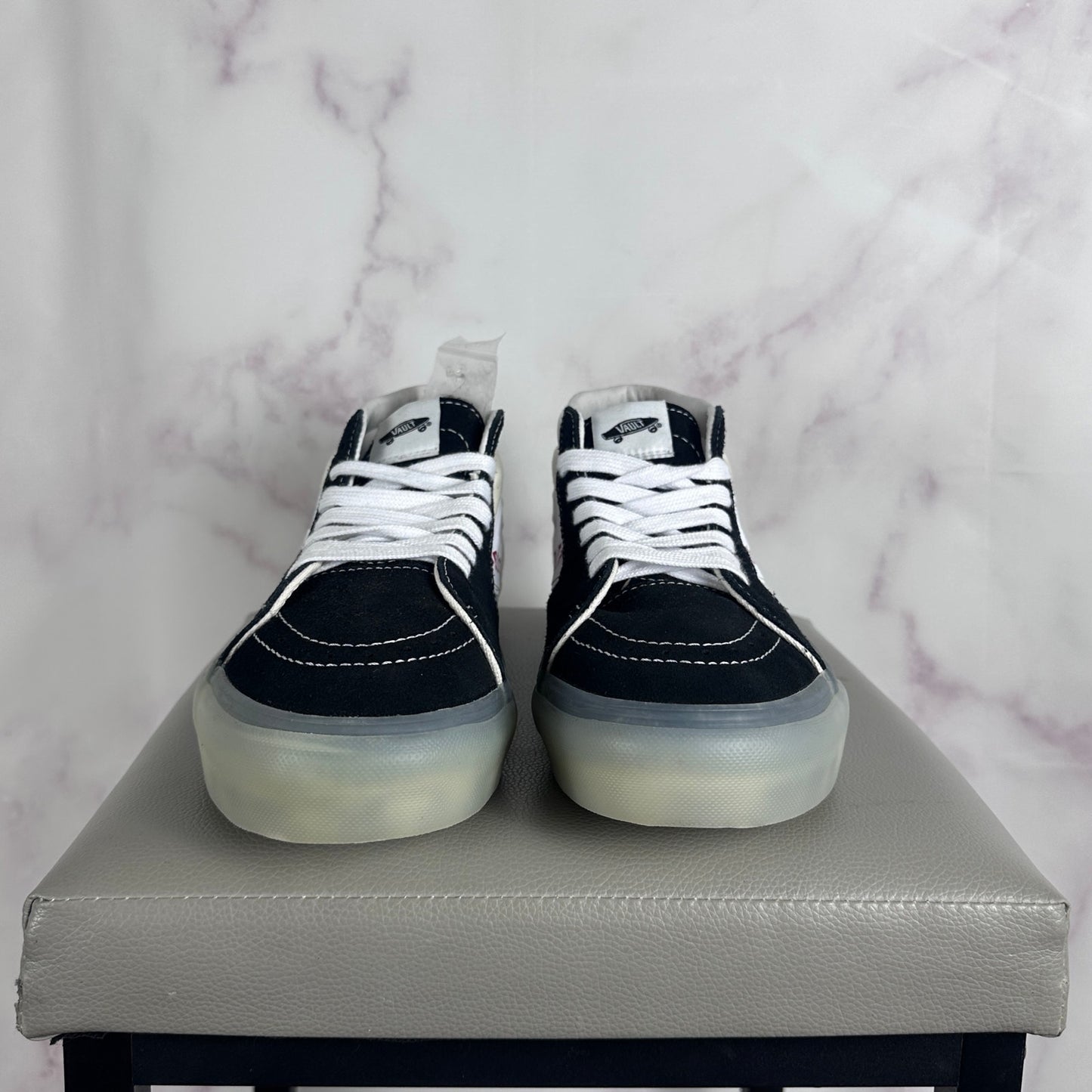 Vans x Palm Angels Sk8 Mid-LX Black White