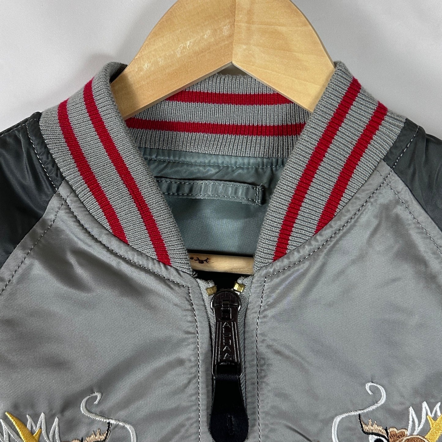 Alpha Industries Japanese Dragon Souvenir MA-1 Bomber Jacket