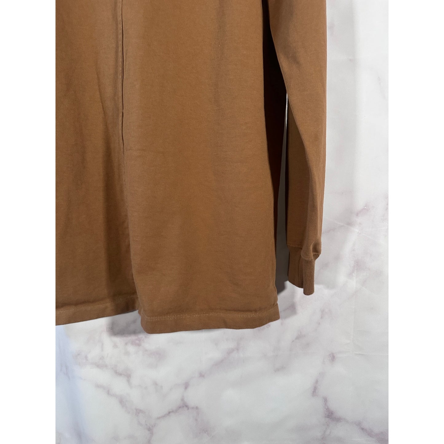 Rick Owens Gethsemane F/W21 Honey Turtleneck Longsleeve