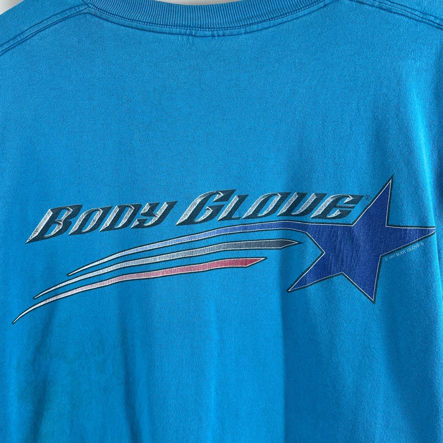 Vintage Body Glove Blue 90s Logo Tee