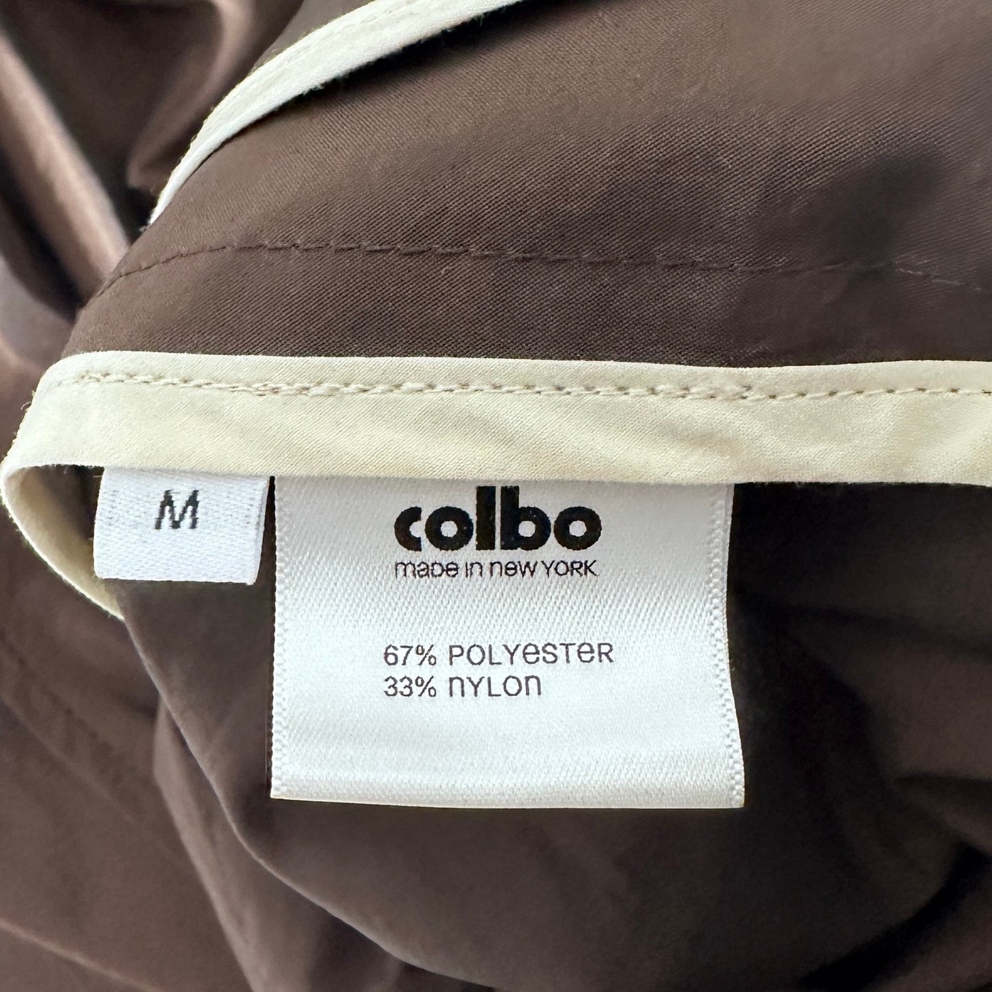 Colbo NYC Washed Burgundy Half Zip Raglan Parka