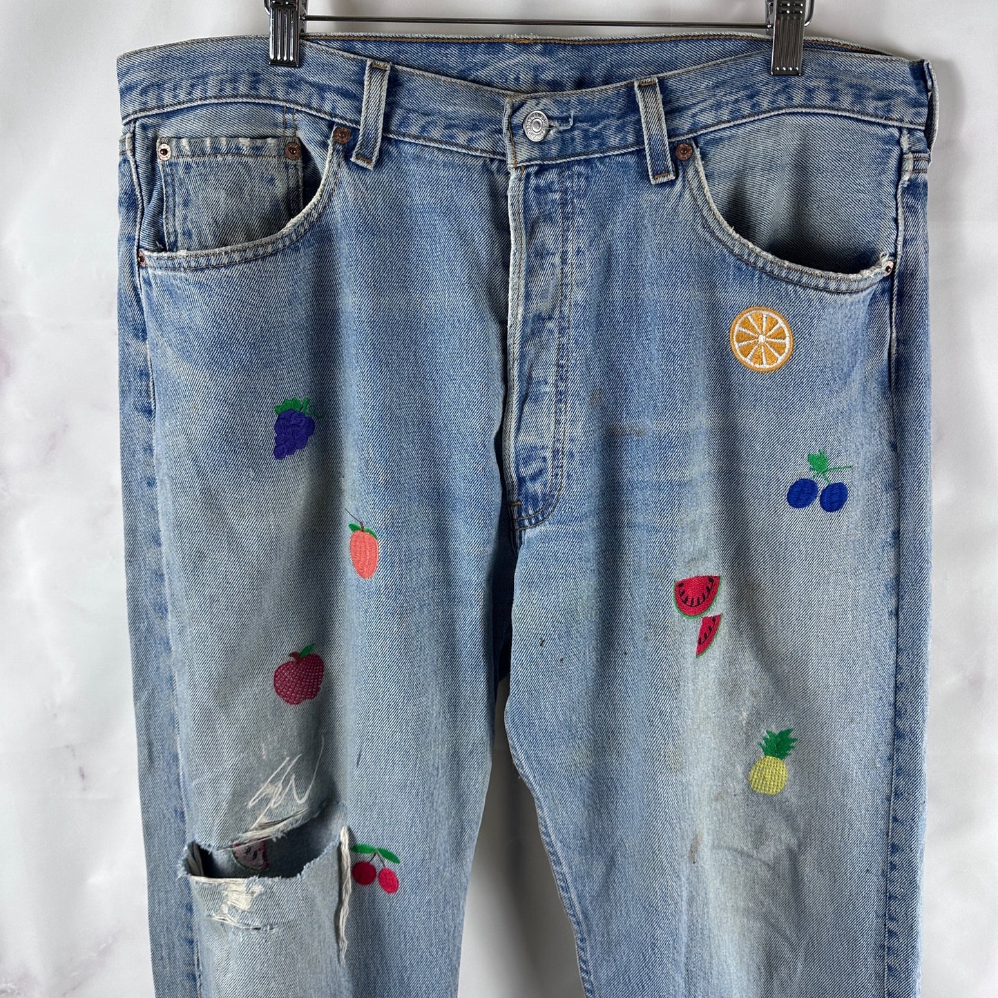 Sean Wotherspoon Vintage Reworked Levi's Fruit Denim