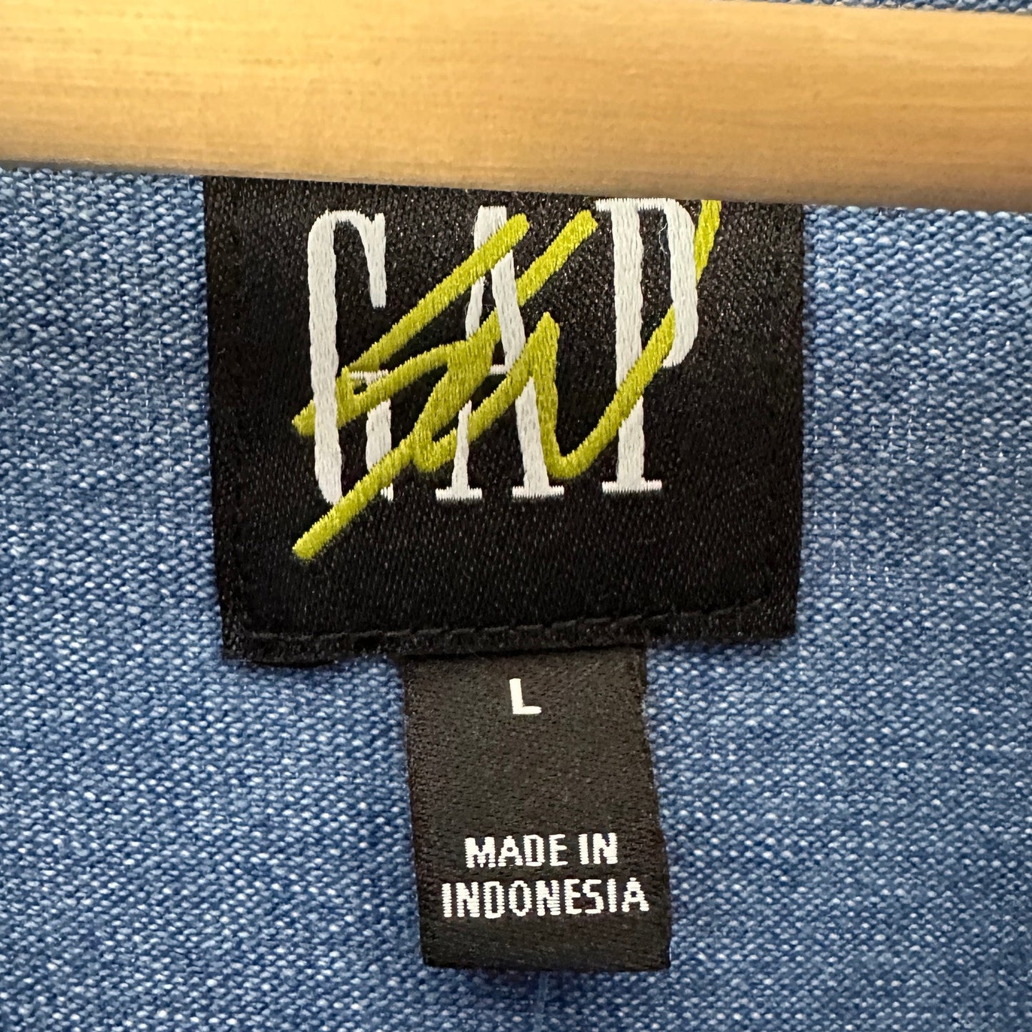 Sean Wotherspoon x Gap Japan Exclusive Indigo Patchwork Cropped Tee