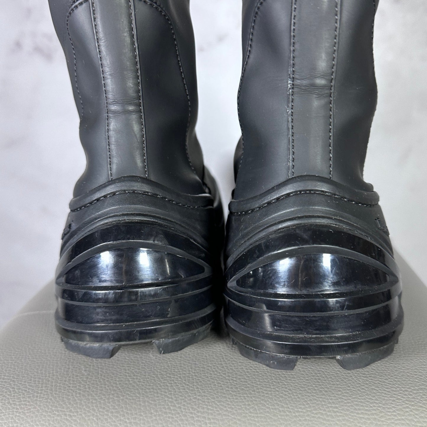 1017 Alyx 9SM Black Fixed Sole High Boots
