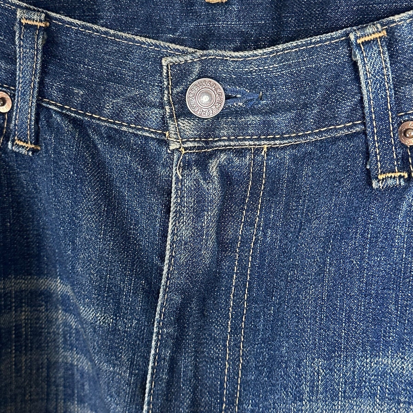 Levi’s Japan 505 Straight Blue Denim