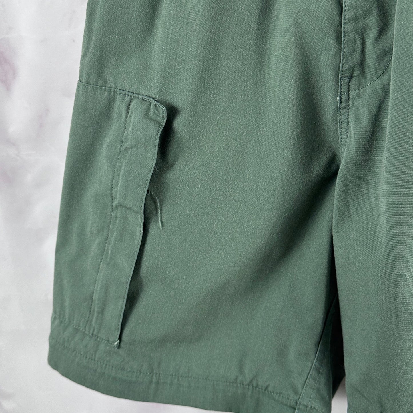 Undercover x GU Green Cargo Shorts