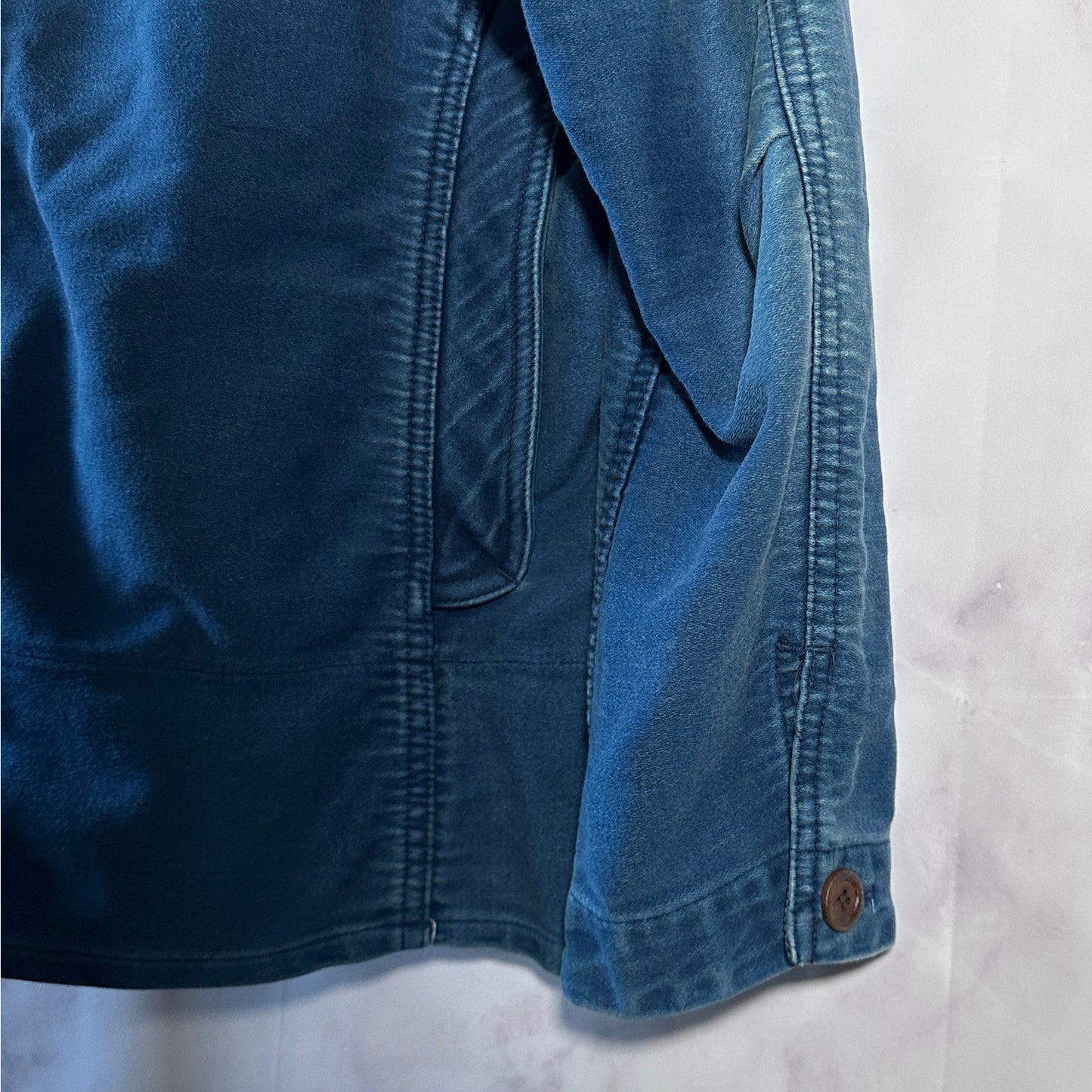 Visvim F/W13 Minie Indigo DMGD Moleskin Hunting Jacket