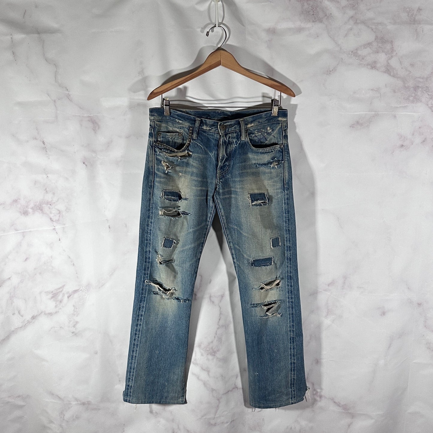 Hysteric Glamour Selvedge Repaired Denim