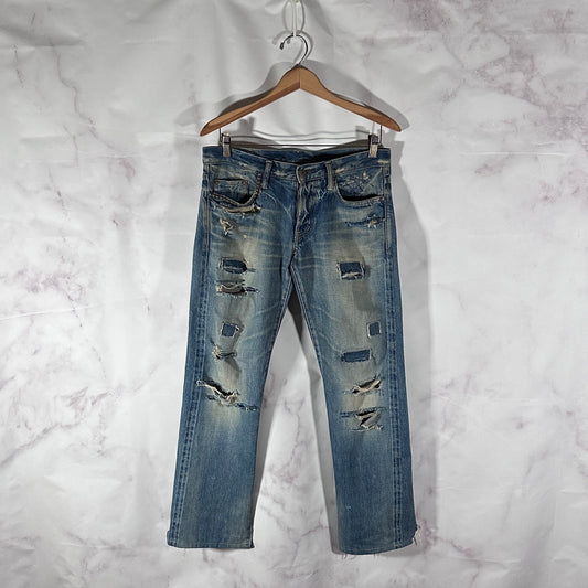 Hysteric Glamour Selvedge Repaired Denim