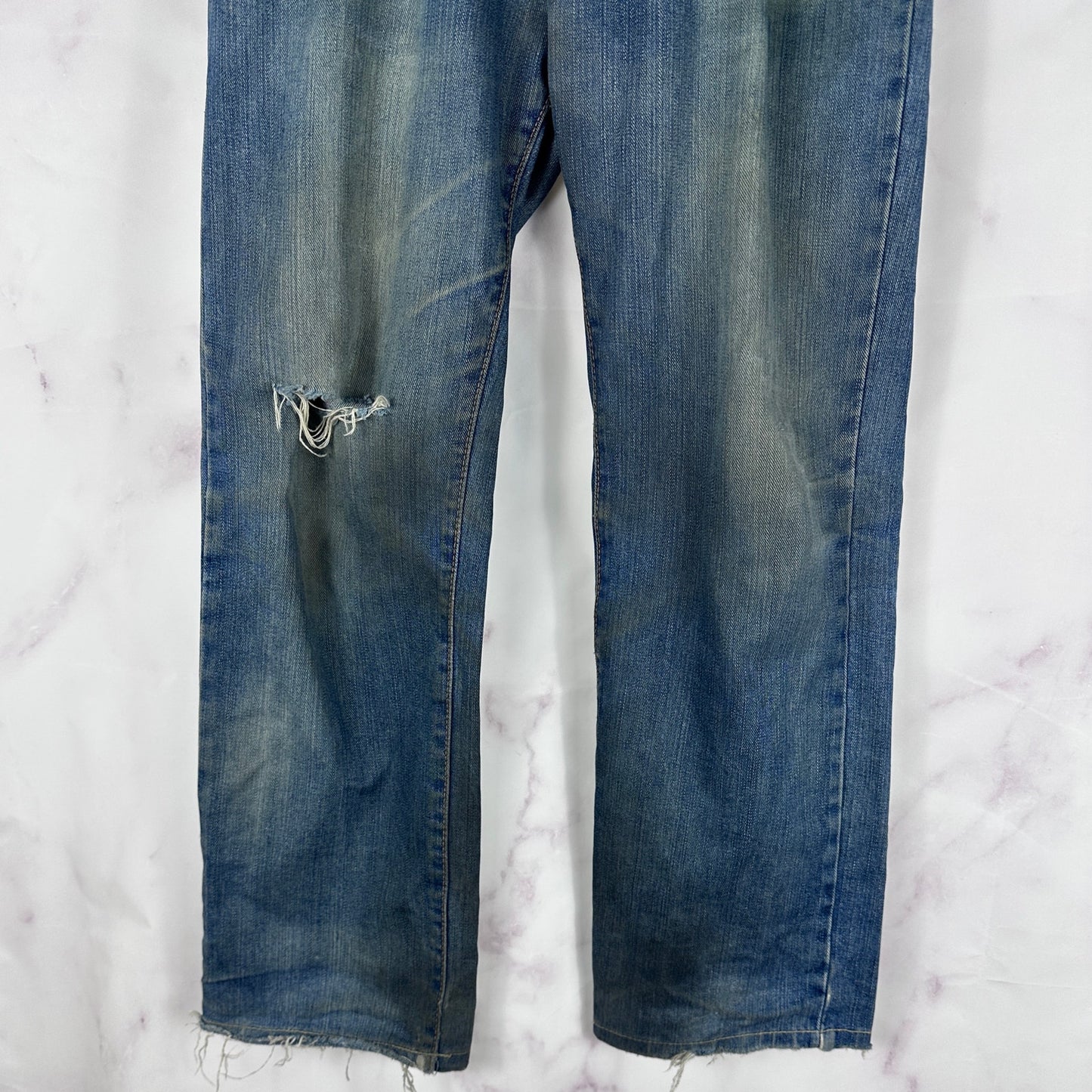 Edwin Distressed Straight 404 Denim