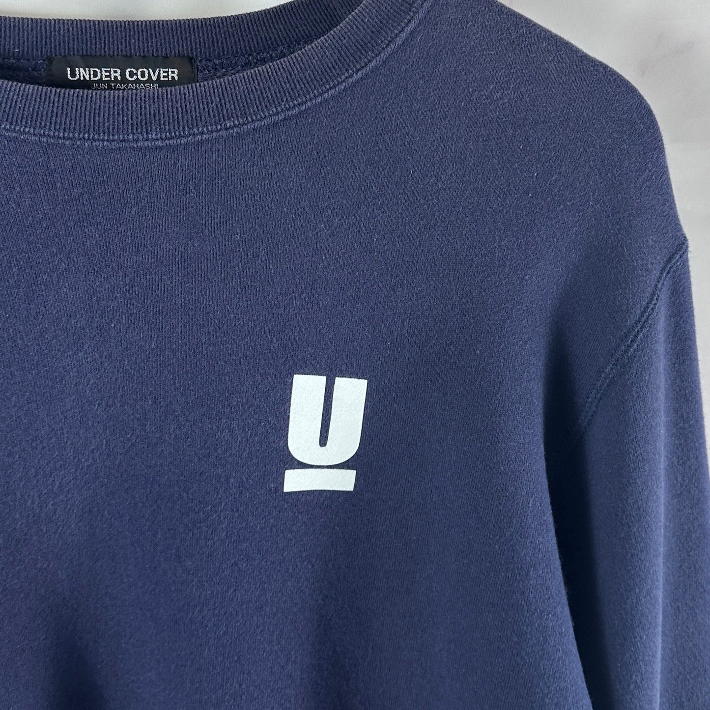 Undercover Navy U Crewneck