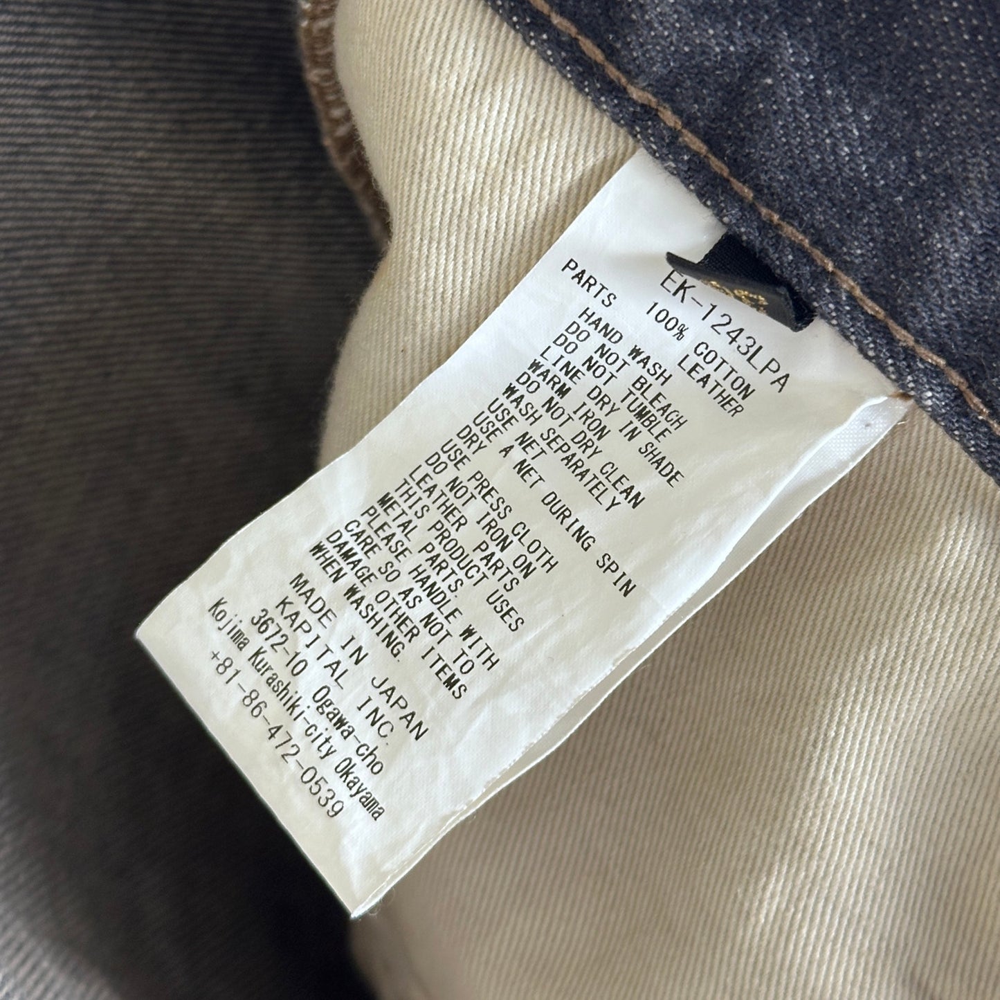 Kapital Kountry Black Jewel Denim Jeans