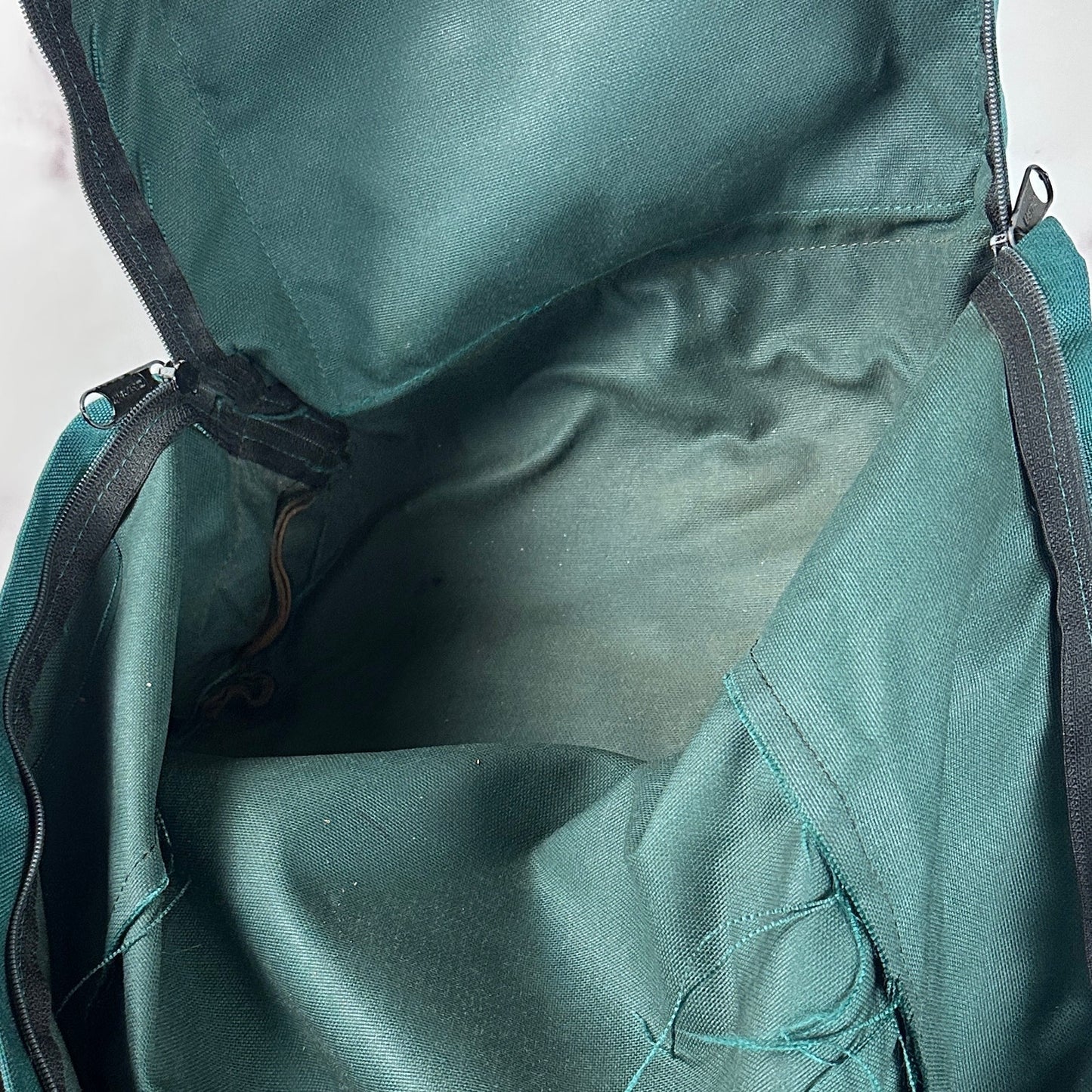 Vintage Eastpak USA Green/Brown Backpack